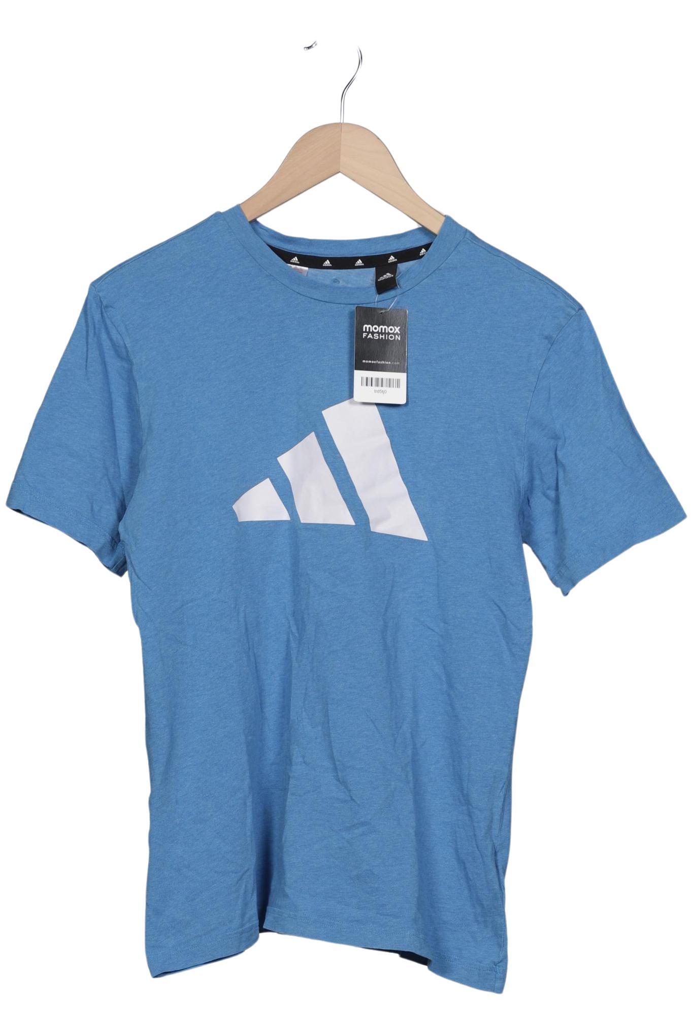 

adidas Herren T-Shirt, blau, Gr. 46