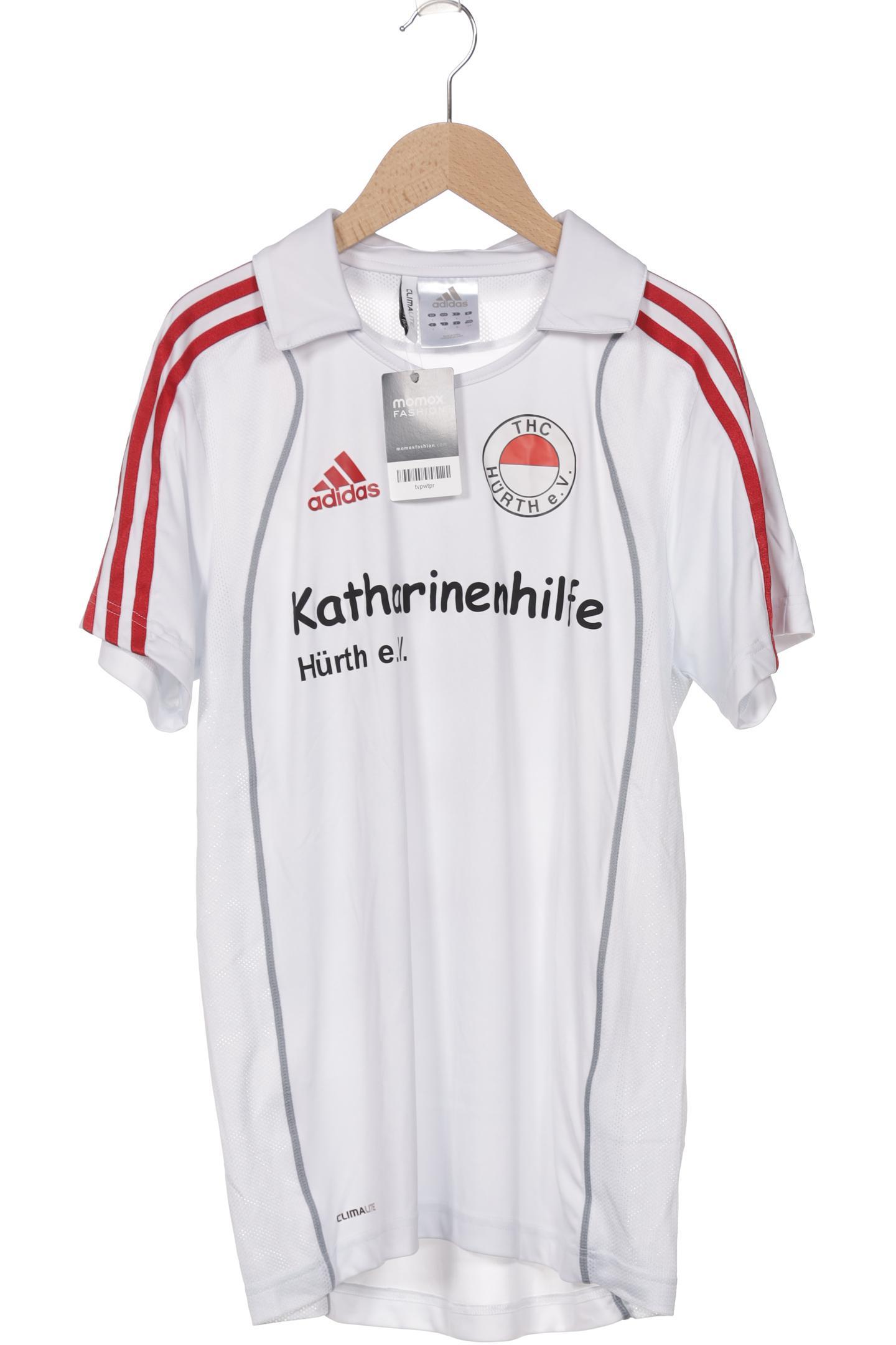 

adidas Herren T-Shirt, weiß, Gr. 46