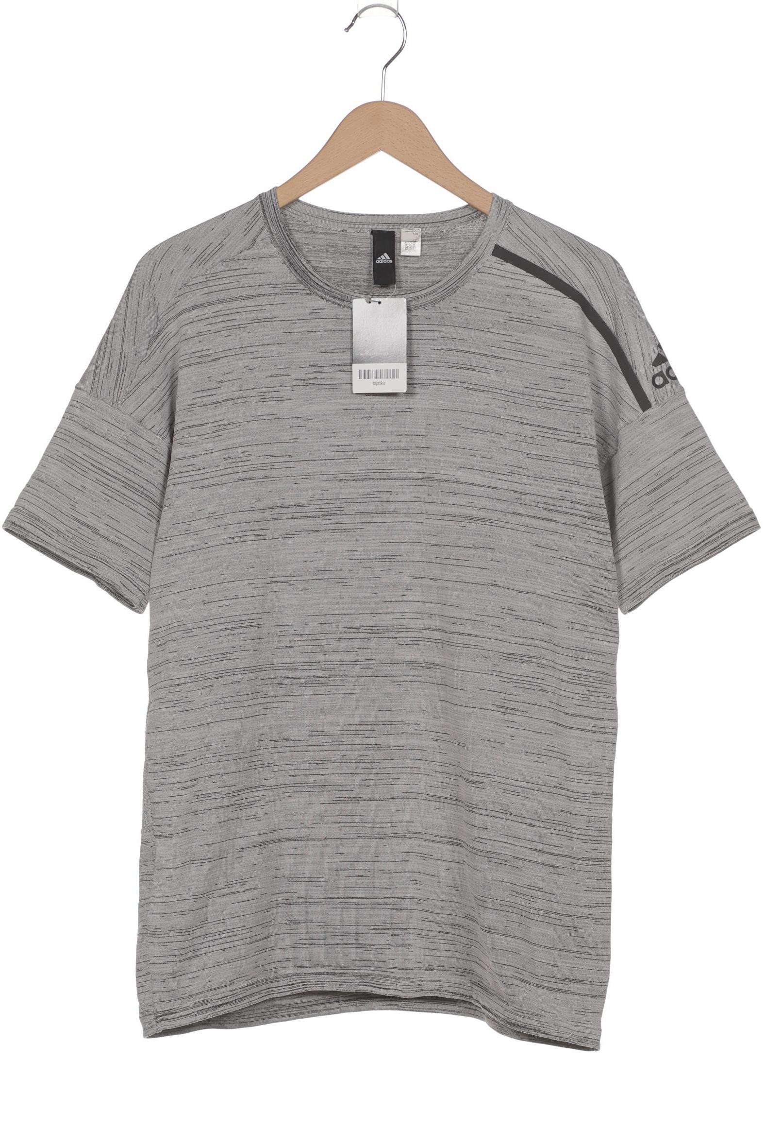 

adidas Herren T-Shirt, grau, Gr. 52