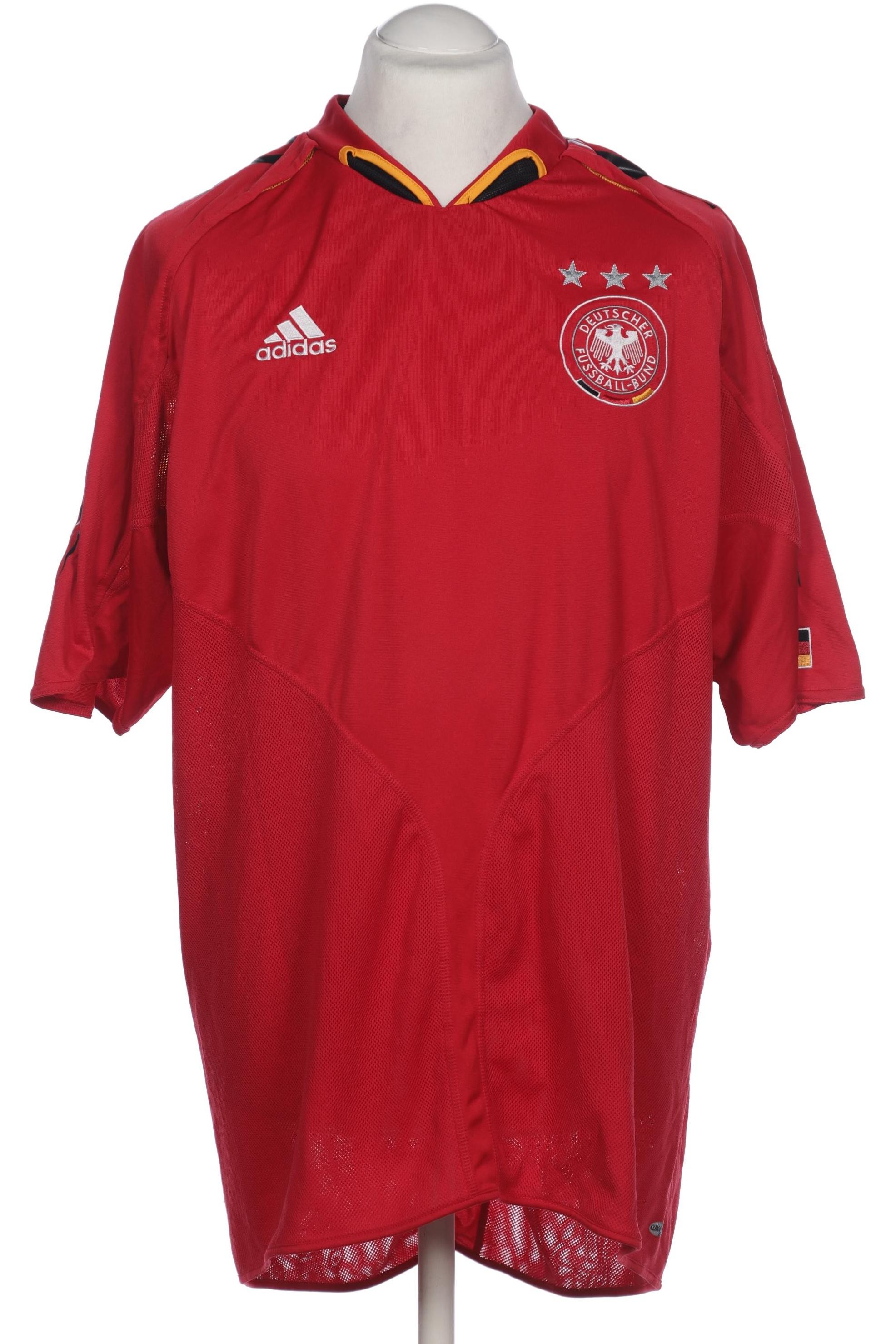 

adidas Herren T-Shirt, rot, Gr. 54