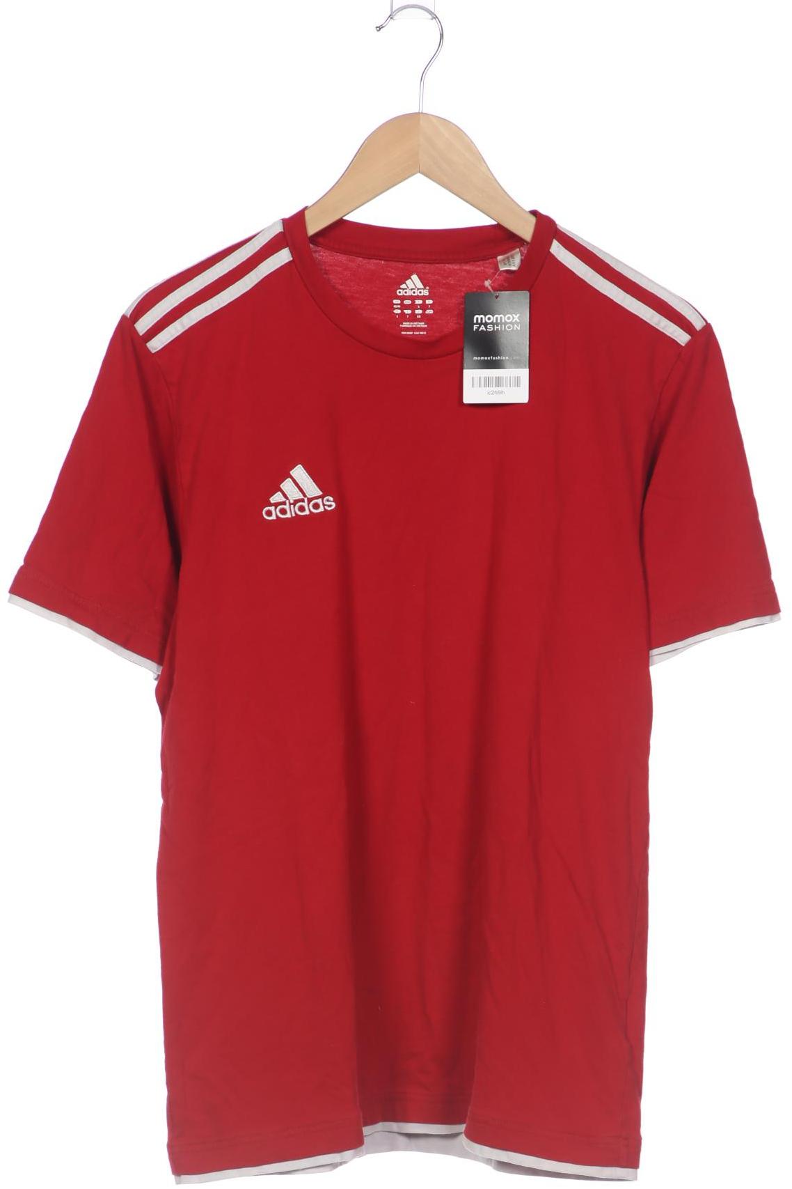 

adidas Herren T-Shirt, rot, Gr. 48