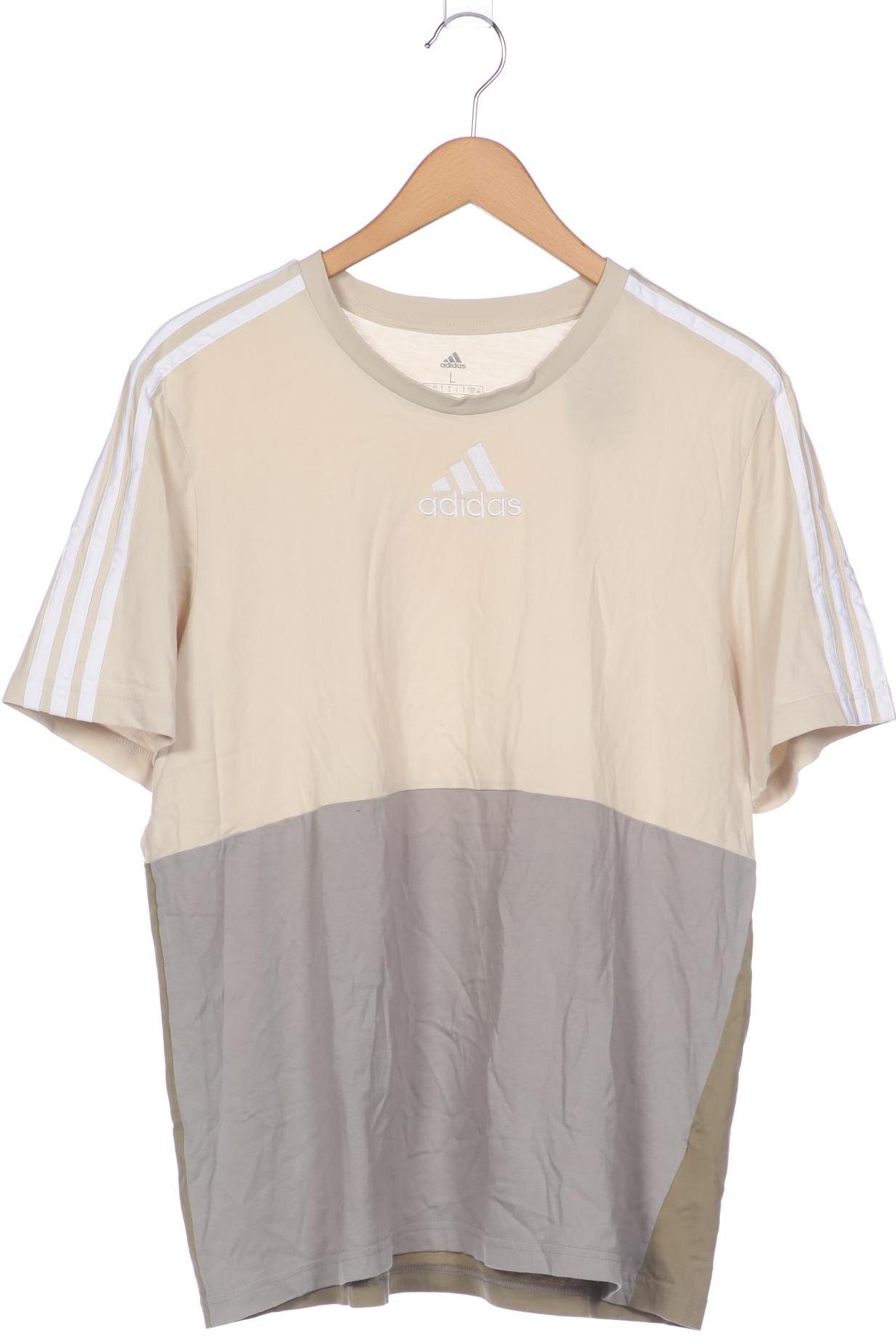 

adidas Herren T-Shirt, cremeweiß, Gr. 52