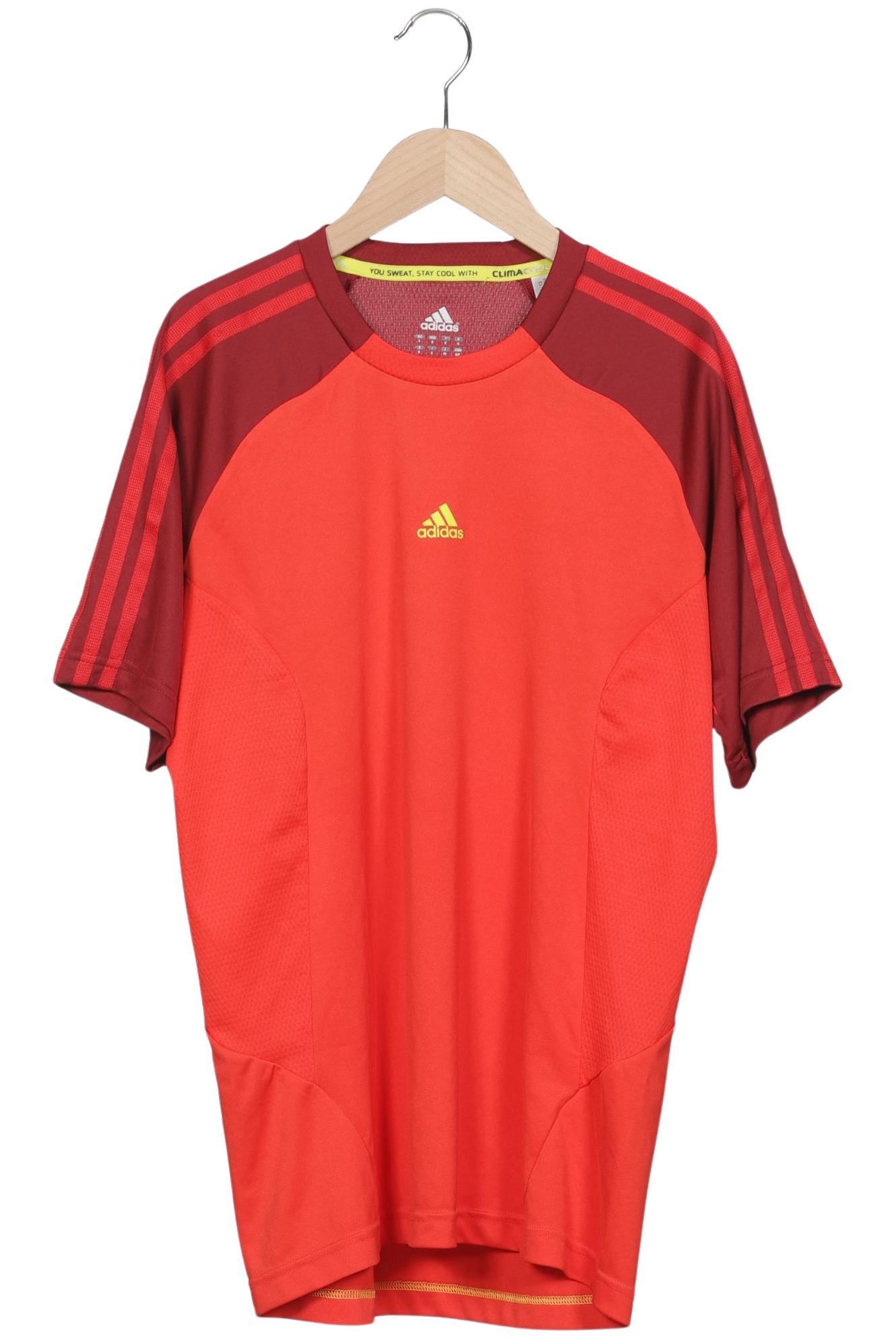 

adidas Herren T-Shirt, rot, Gr. 46