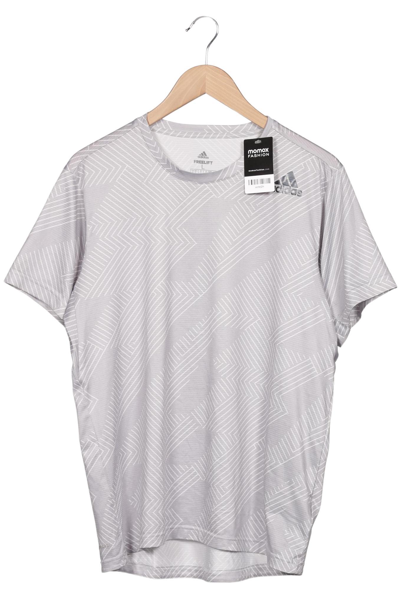 

adidas Herren T-Shirt, grau, Gr. 52