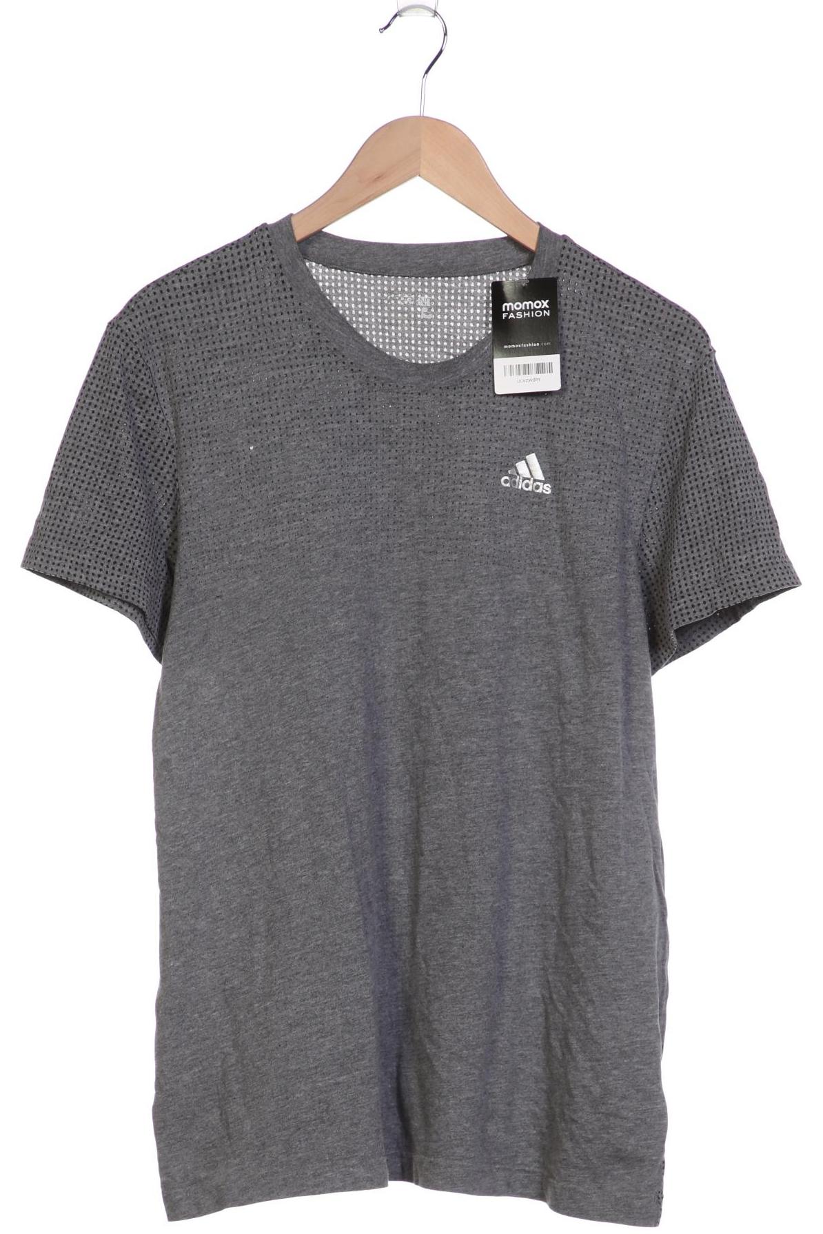 

adidas Herren T-Shirt, grau, Gr. 54