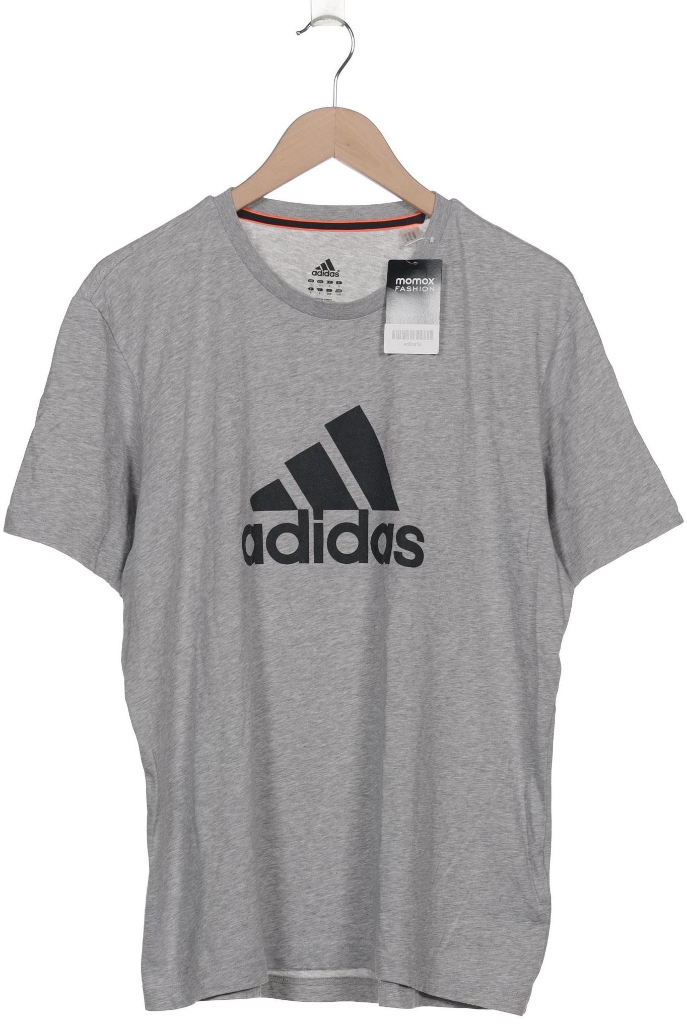 

adidas Herren T-Shirt, grau, Gr. 52