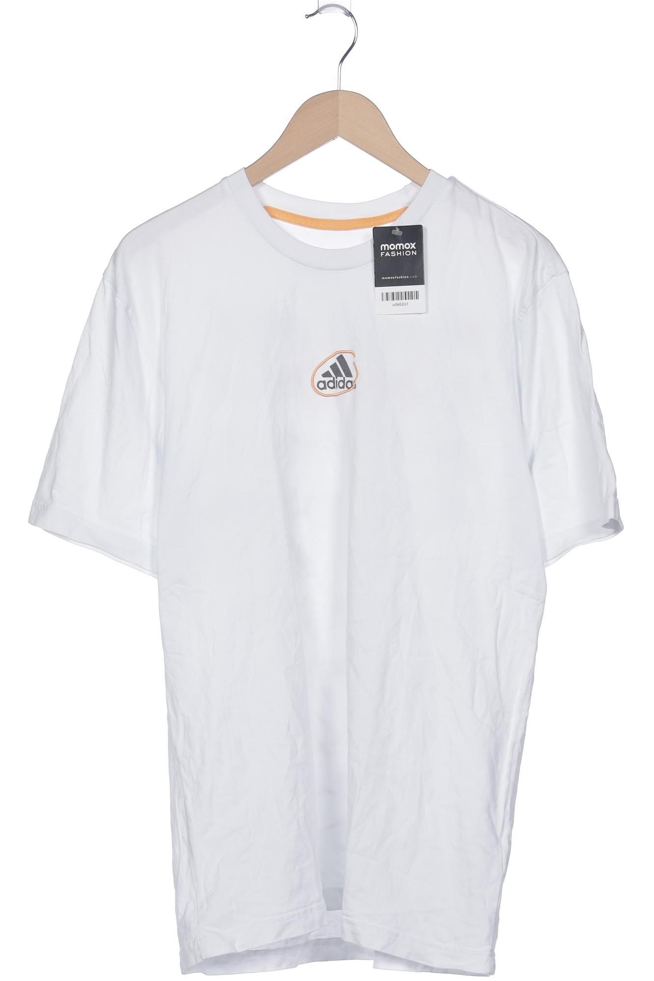 

adidas Herren T-Shirt, weiß, Gr. 48