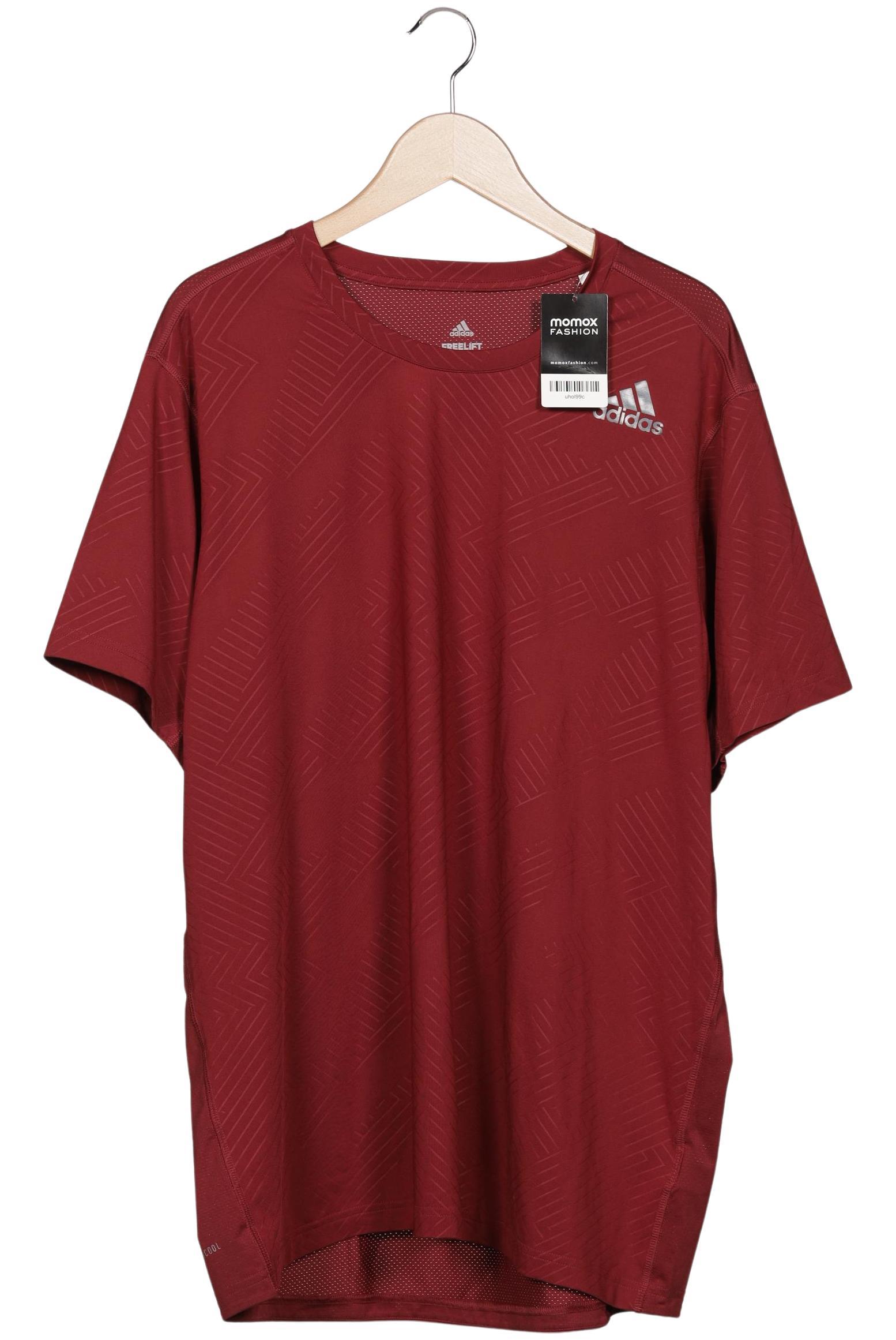 

adidas Herren T-Shirt, rot, Gr. 56