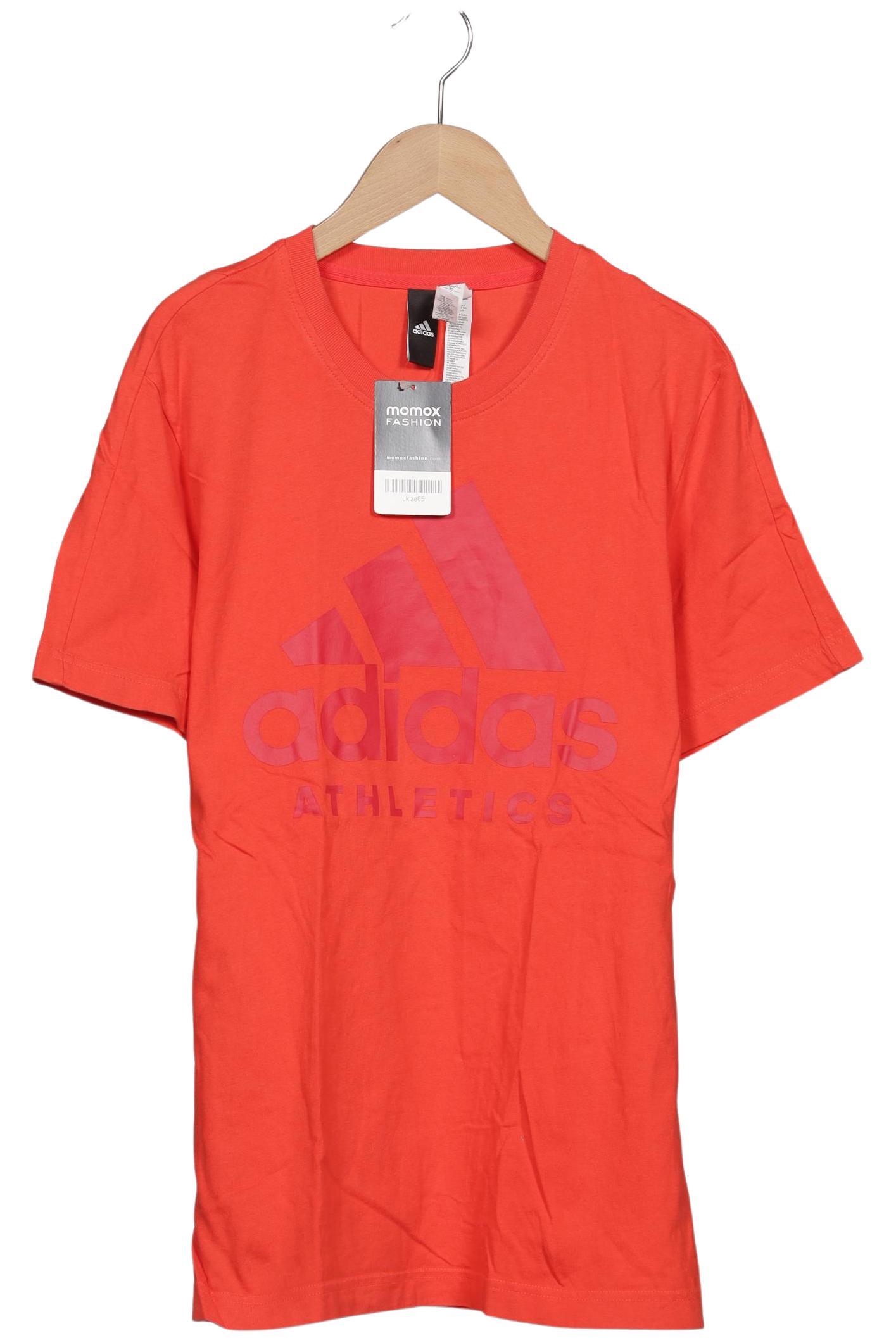 

adidas Herren T-Shirt, rot, Gr. 46