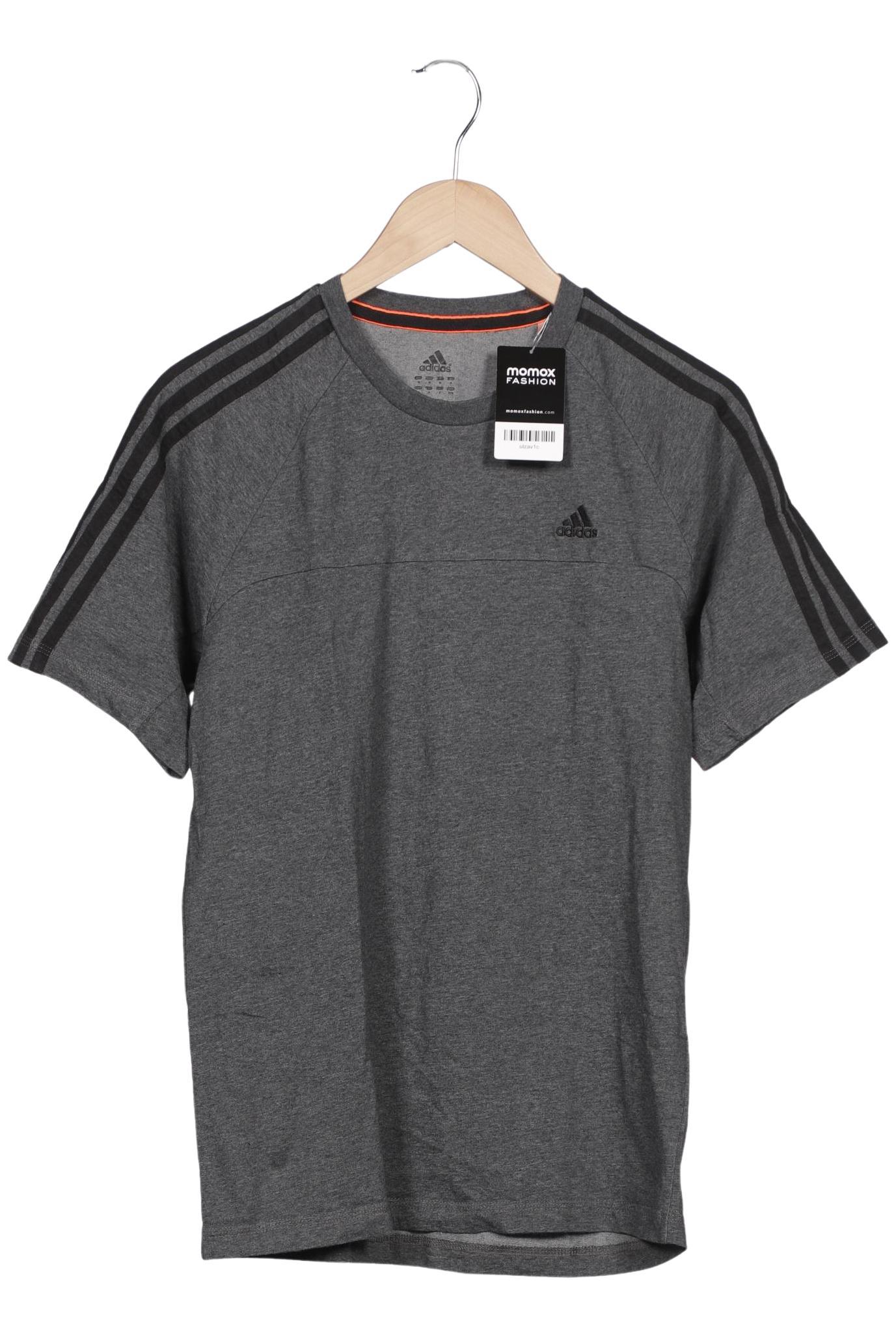 

adidas Herren T-Shirt, grau, Gr. 48