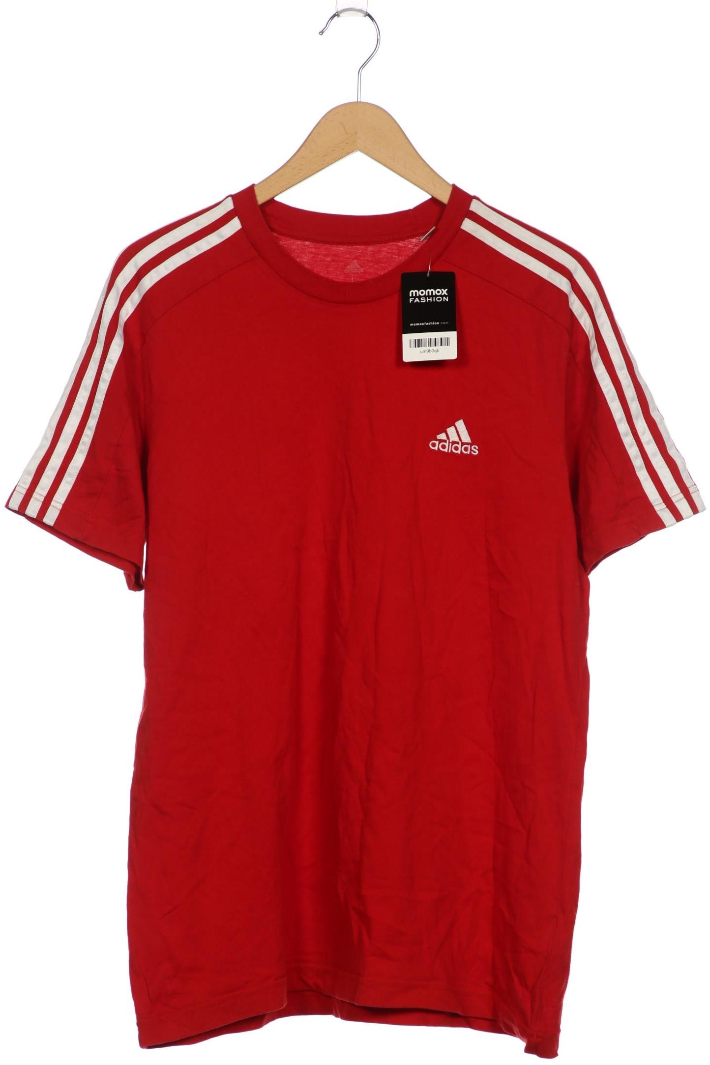 

adidas Herren T-Shirt, rot, Gr. 52