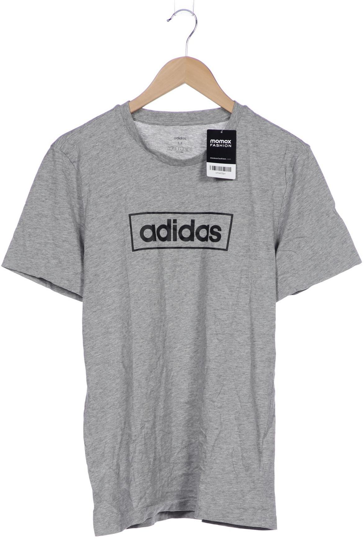 

adidas Herren T-Shirt, grau, Gr. 48