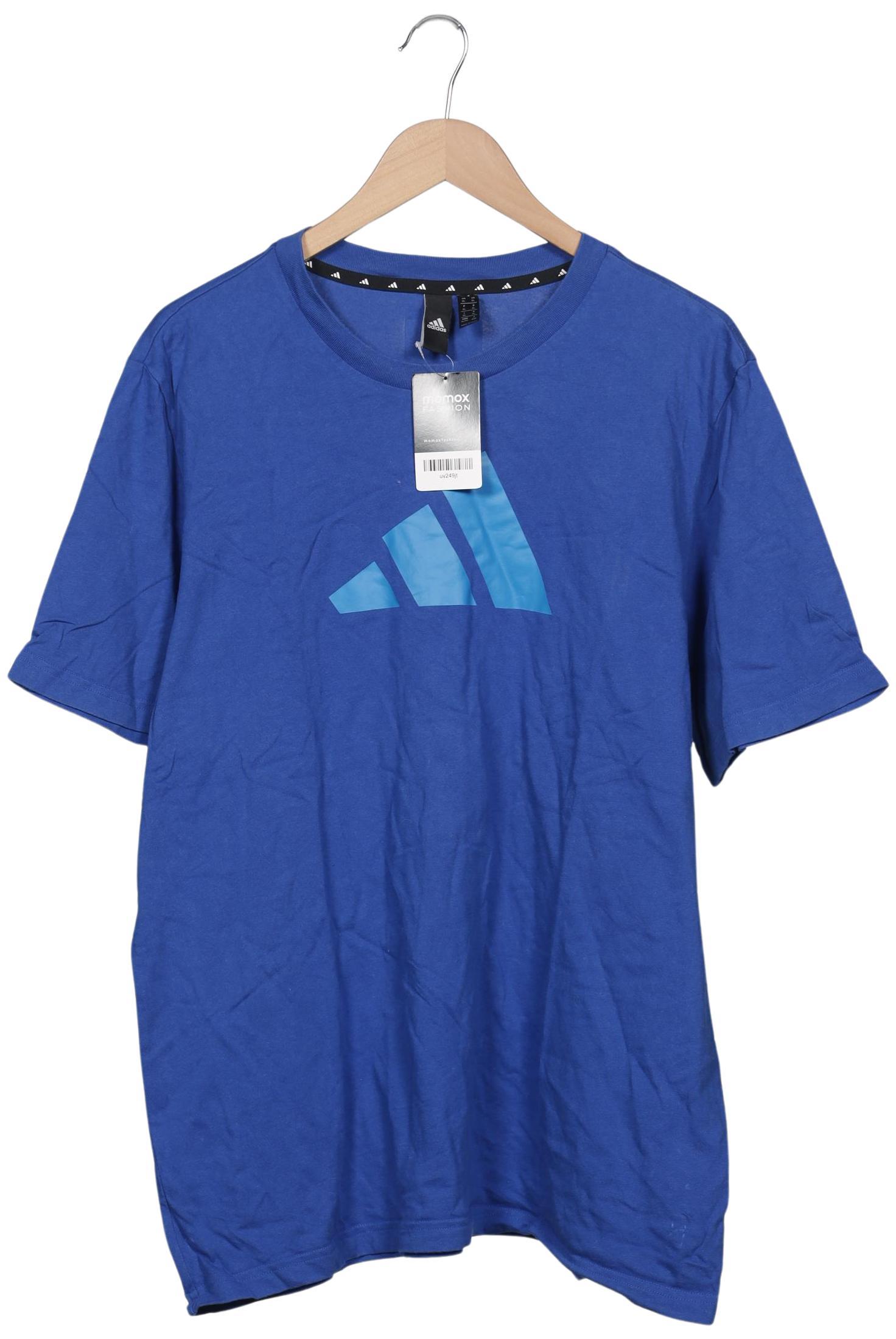 

adidas Herren T-Shirt, blau, Gr. 54