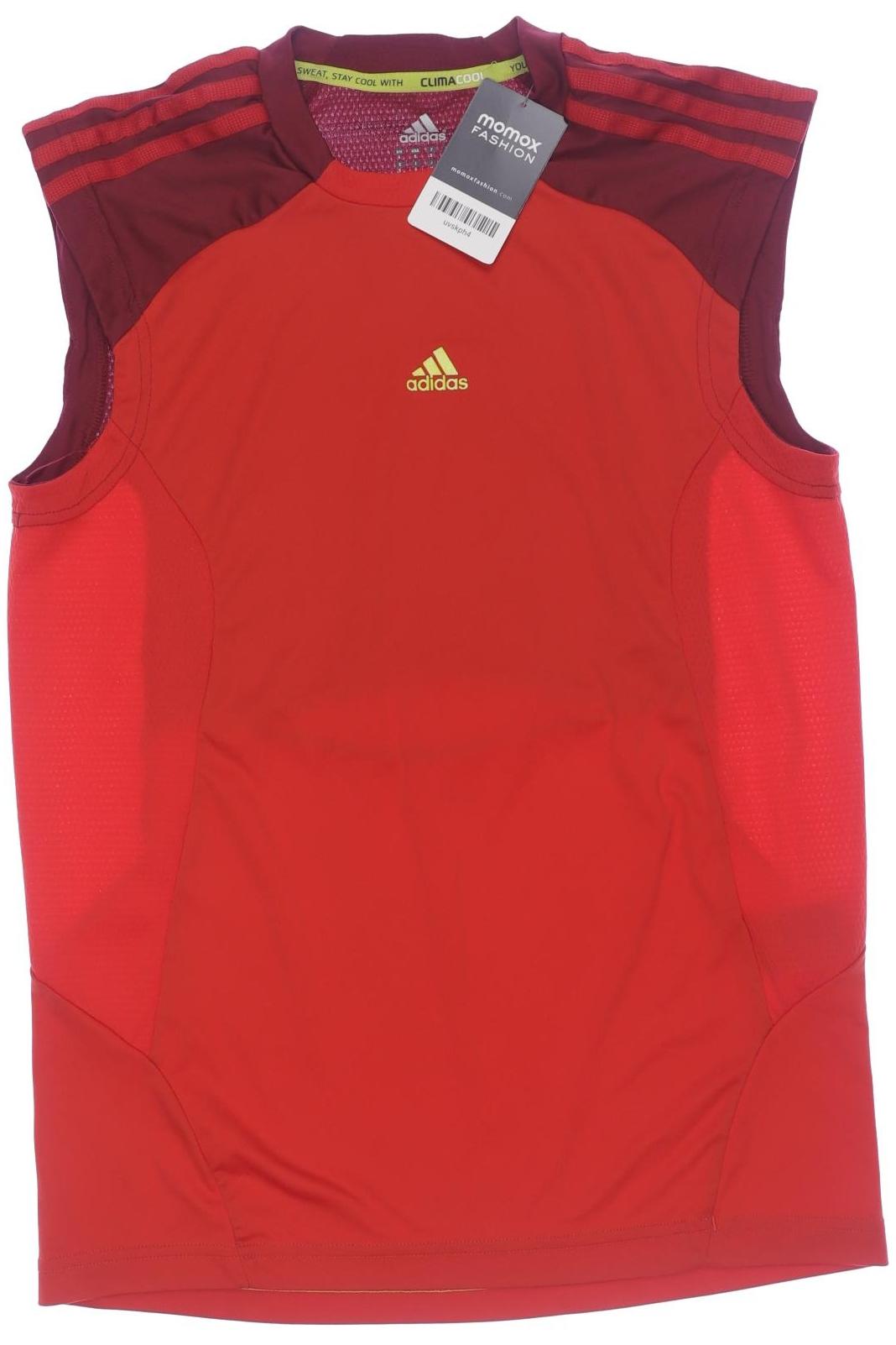 

adidas Herren T-Shirt, rot, Gr. 46