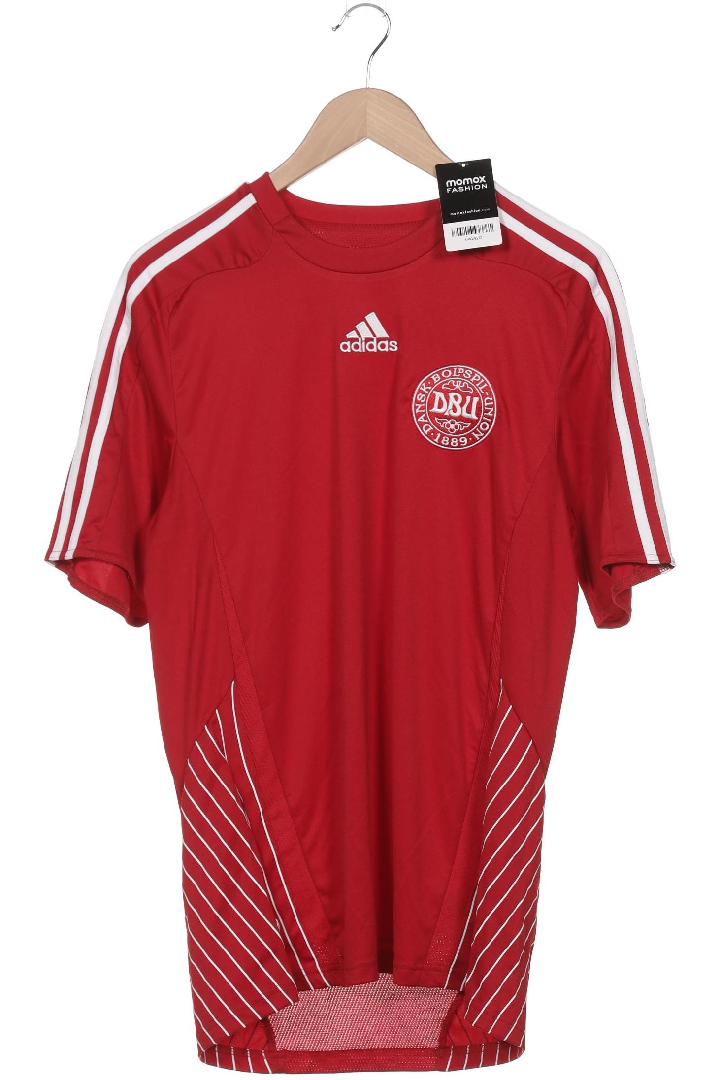 

adidas Herren T-Shirt, rot, Gr. 48