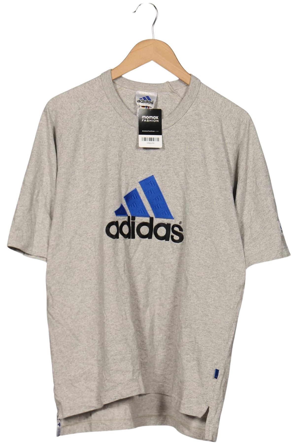 

adidas Herren T-Shirt, grau, Gr. 48