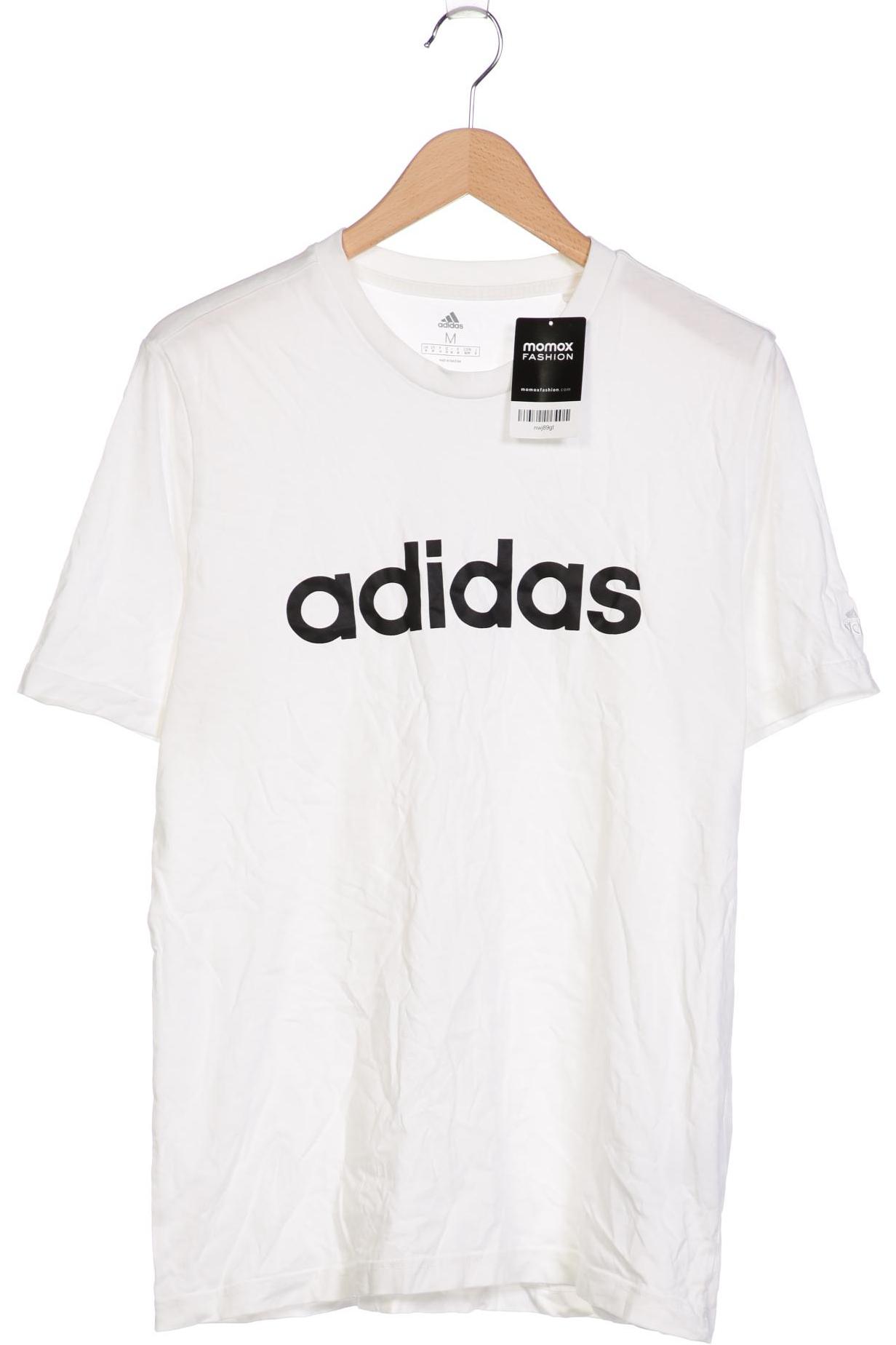 

adidas Herren T-Shirt, weiß, Gr. 48