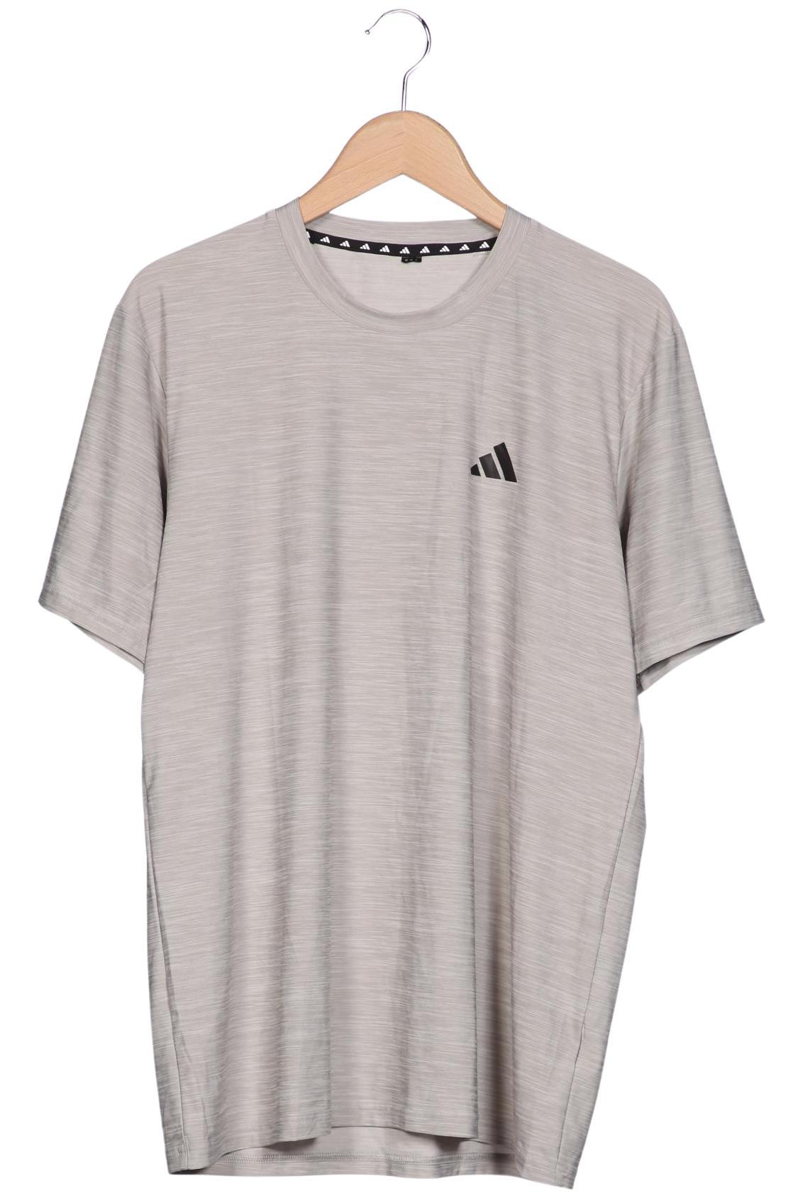 

adidas Herren T-Shirt, grau, Gr. 52