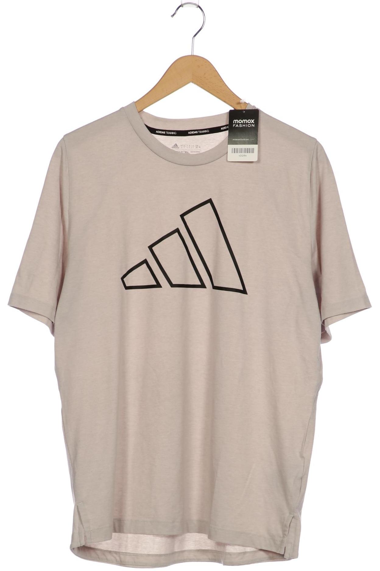 

adidas Herren T-Shirt, grau, Gr. 52