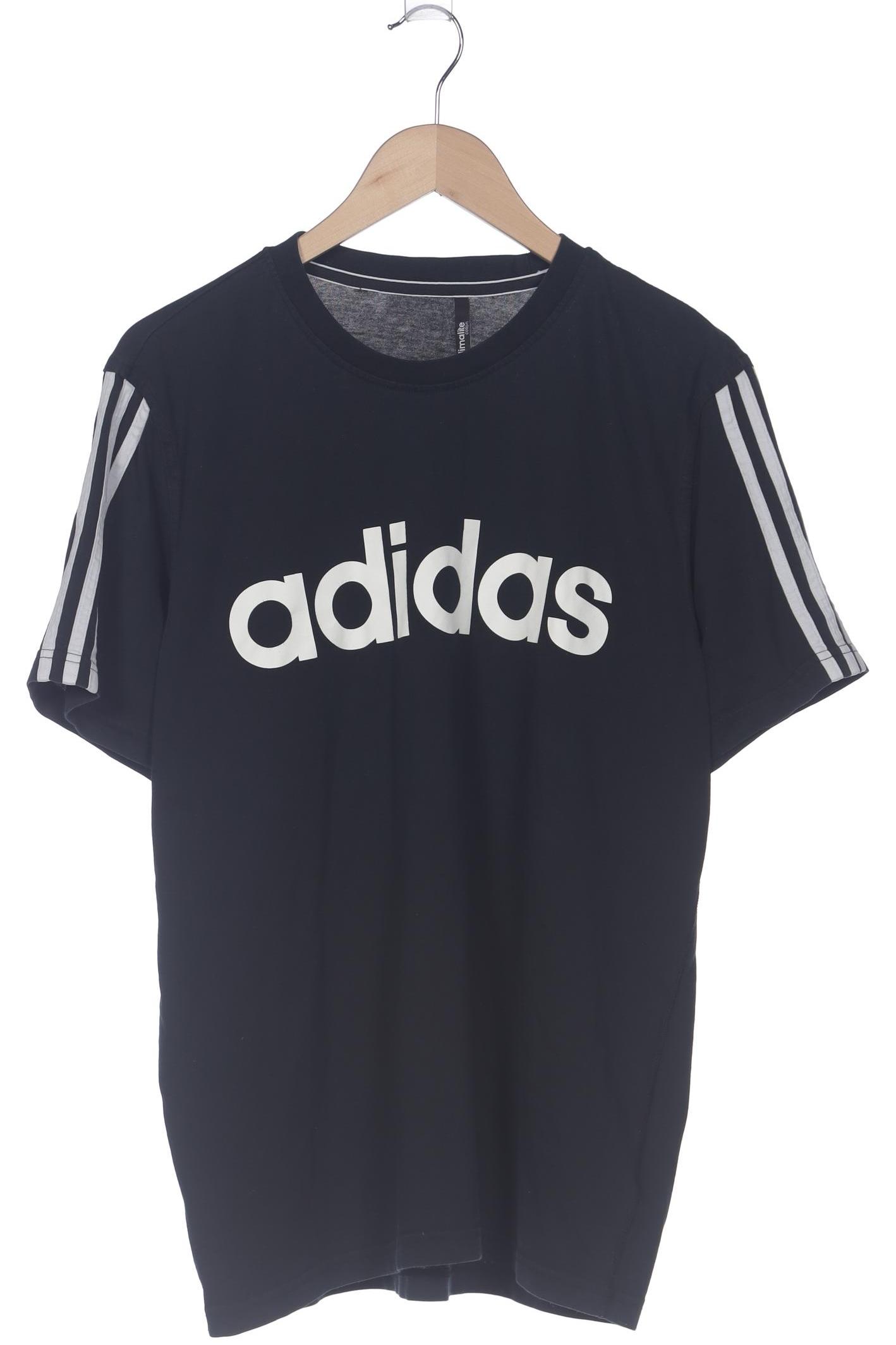 

adidas Herren T-Shirt, schwarz, Gr. 54