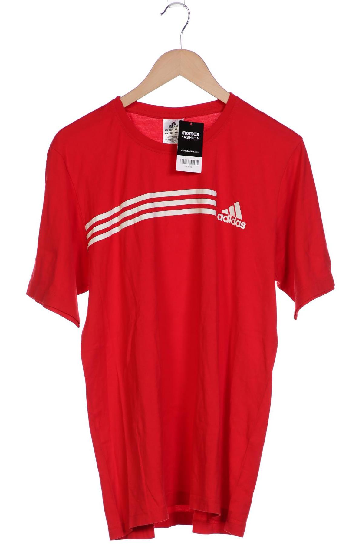 

adidas Herren T-Shirt, rot, Gr. 52