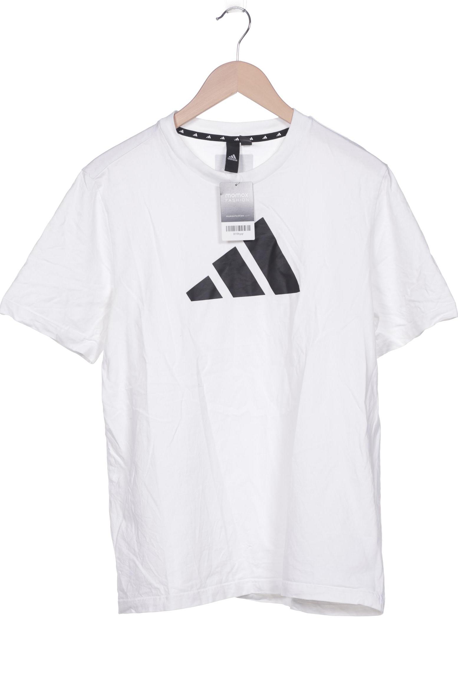 

adidas Herren T-Shirt, weiß, Gr. 52