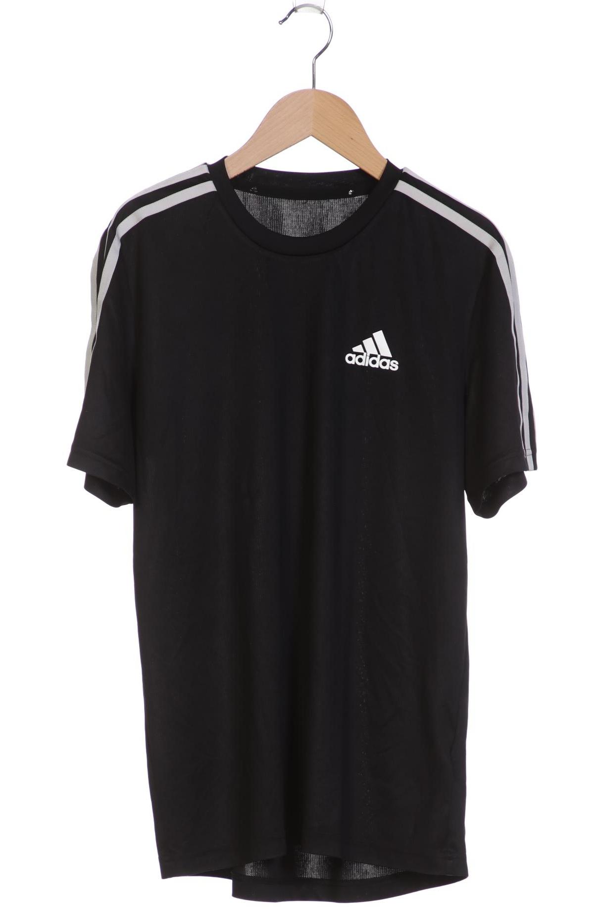 

adidas Herren T-Shirt, schwarz, Gr. 46