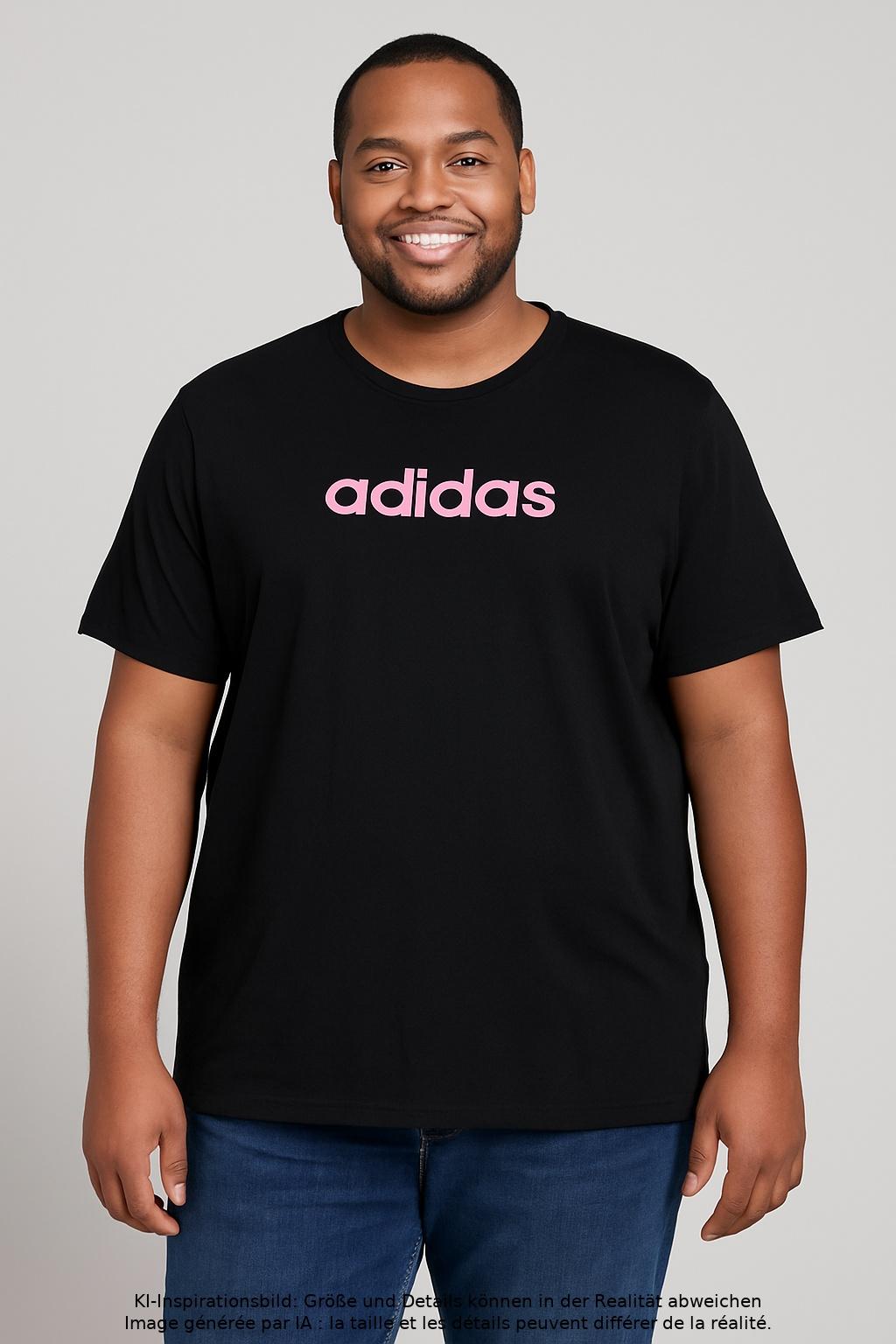 

adidas Herren T-Shirt, schwarz, Gr. 58