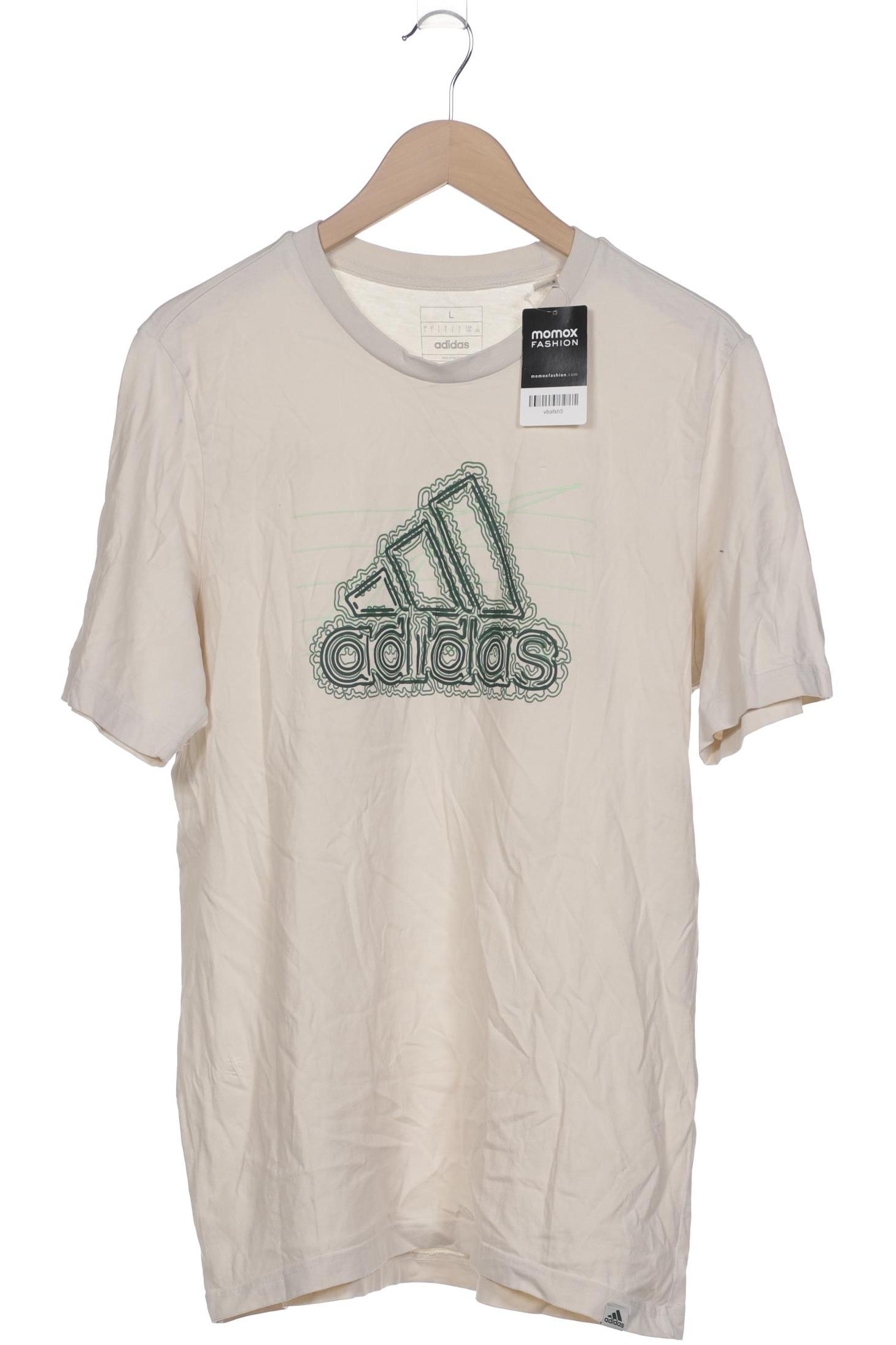 

adidas Herren T-Shirt, beige, Gr. 52