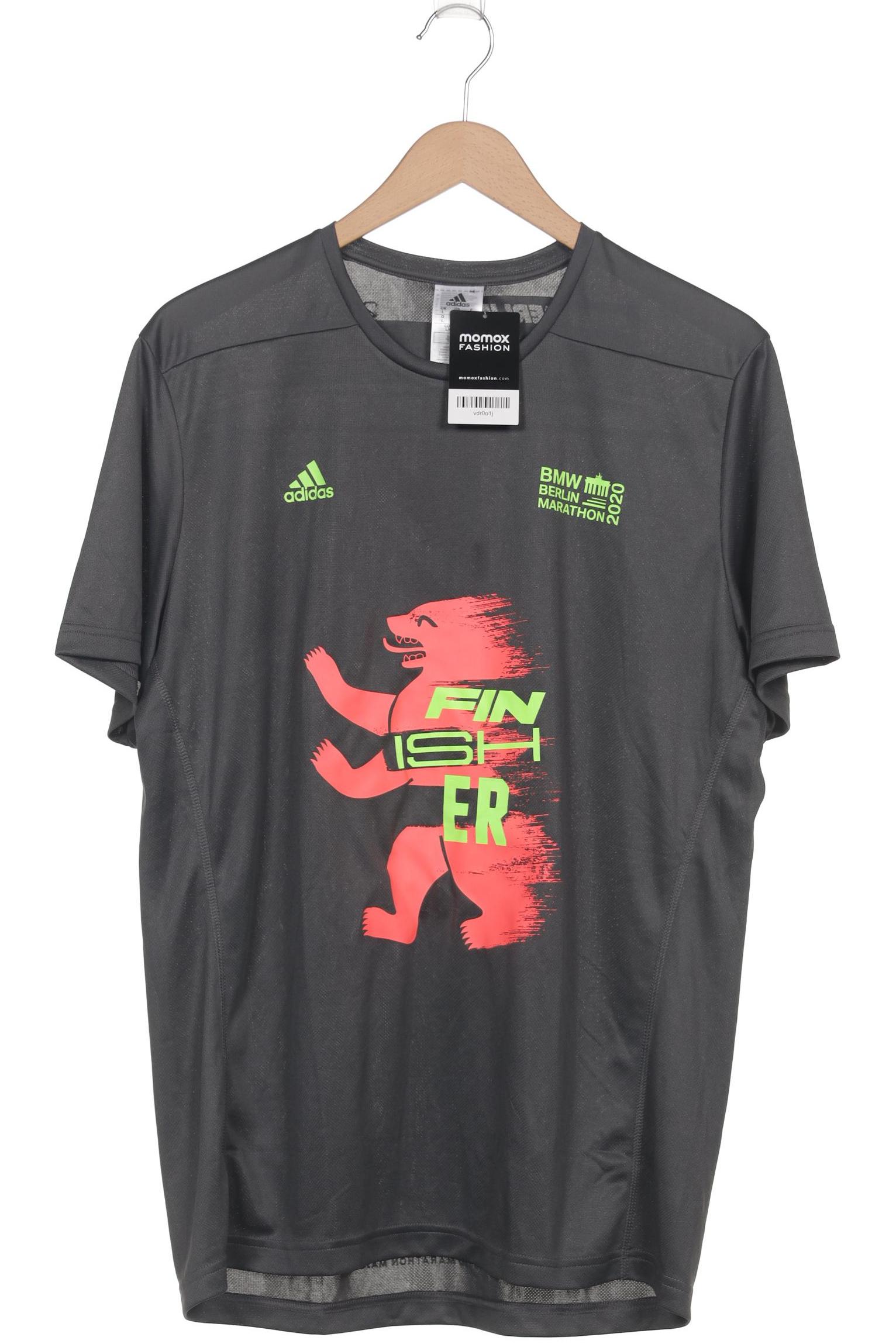 

adidas Herren T-Shirt, grau, Gr. 52