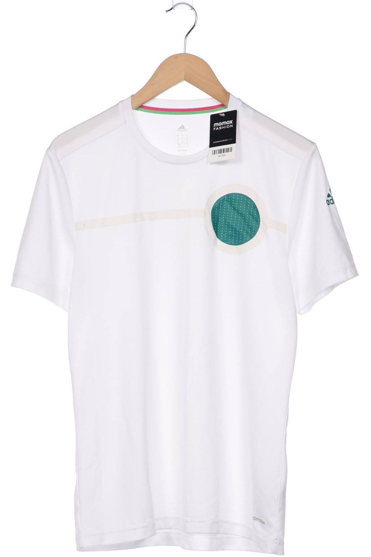 

adidas Herren T-Shirt, weiß, Gr. 48