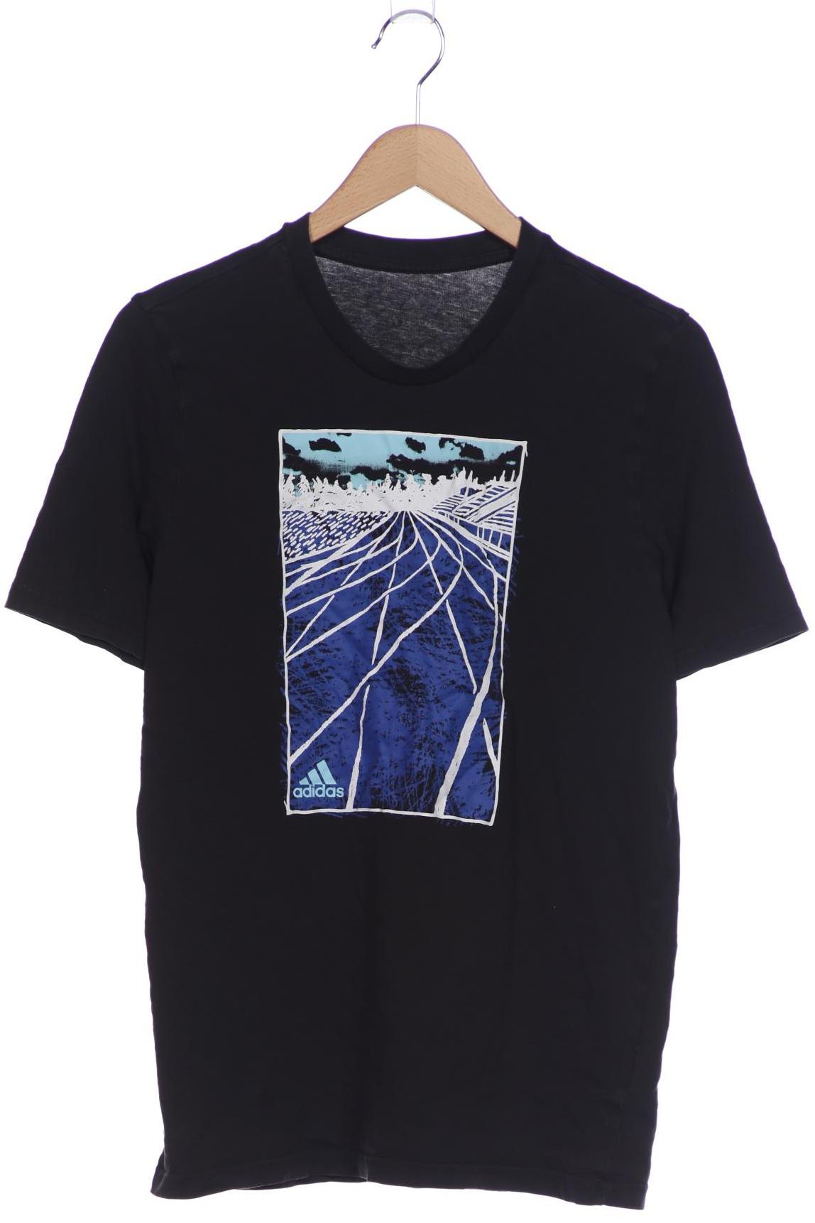 

adidas Herren T-Shirt, schwarz, Gr. 48