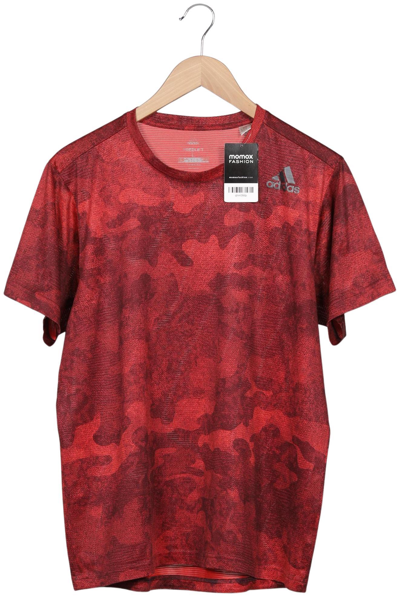 

adidas Herren T-Shirt, rot, Gr. 52