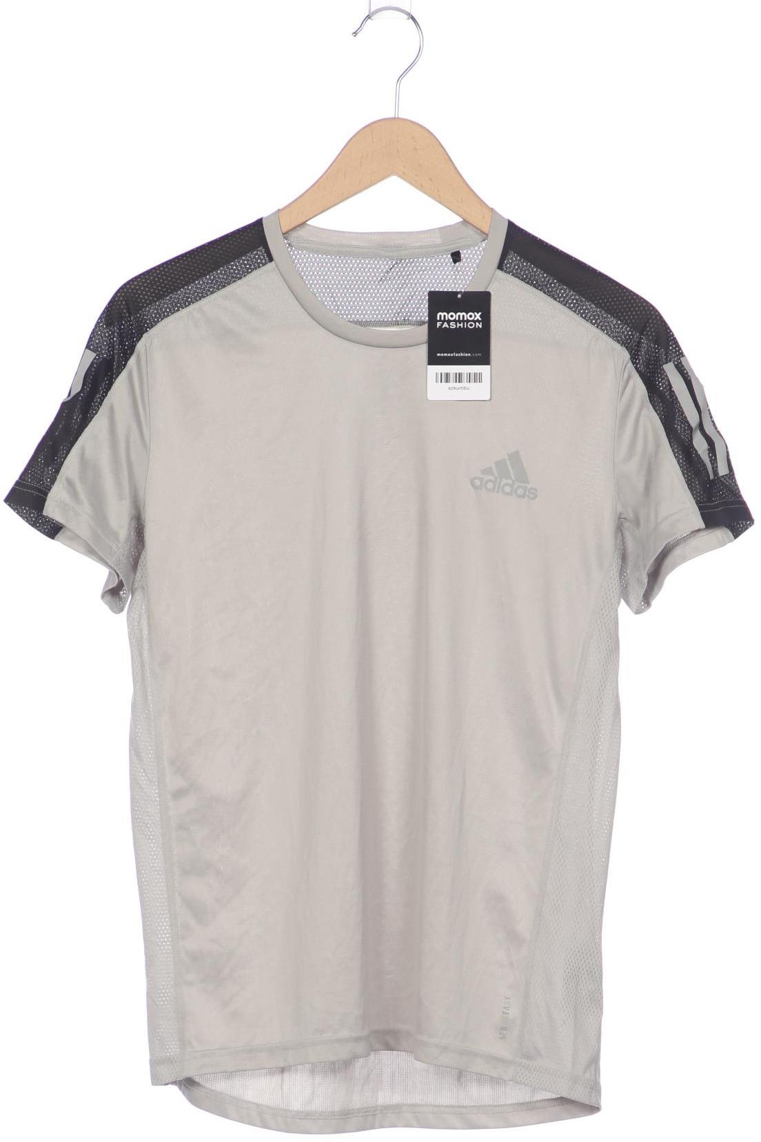 

adidas Herren T-Shirt, grau, Gr. 46