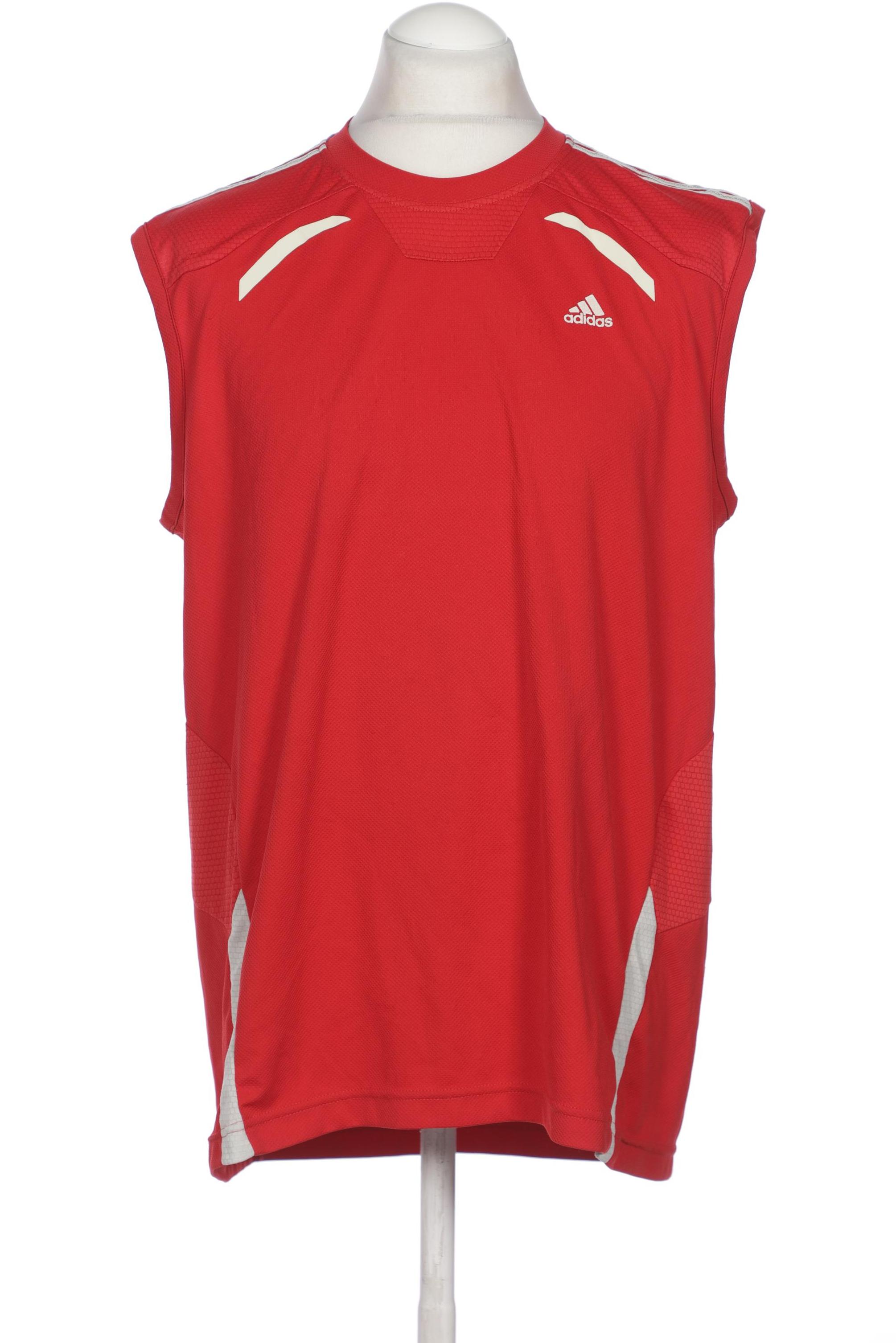 

adidas Herren T-Shirt, rot, Gr. 56