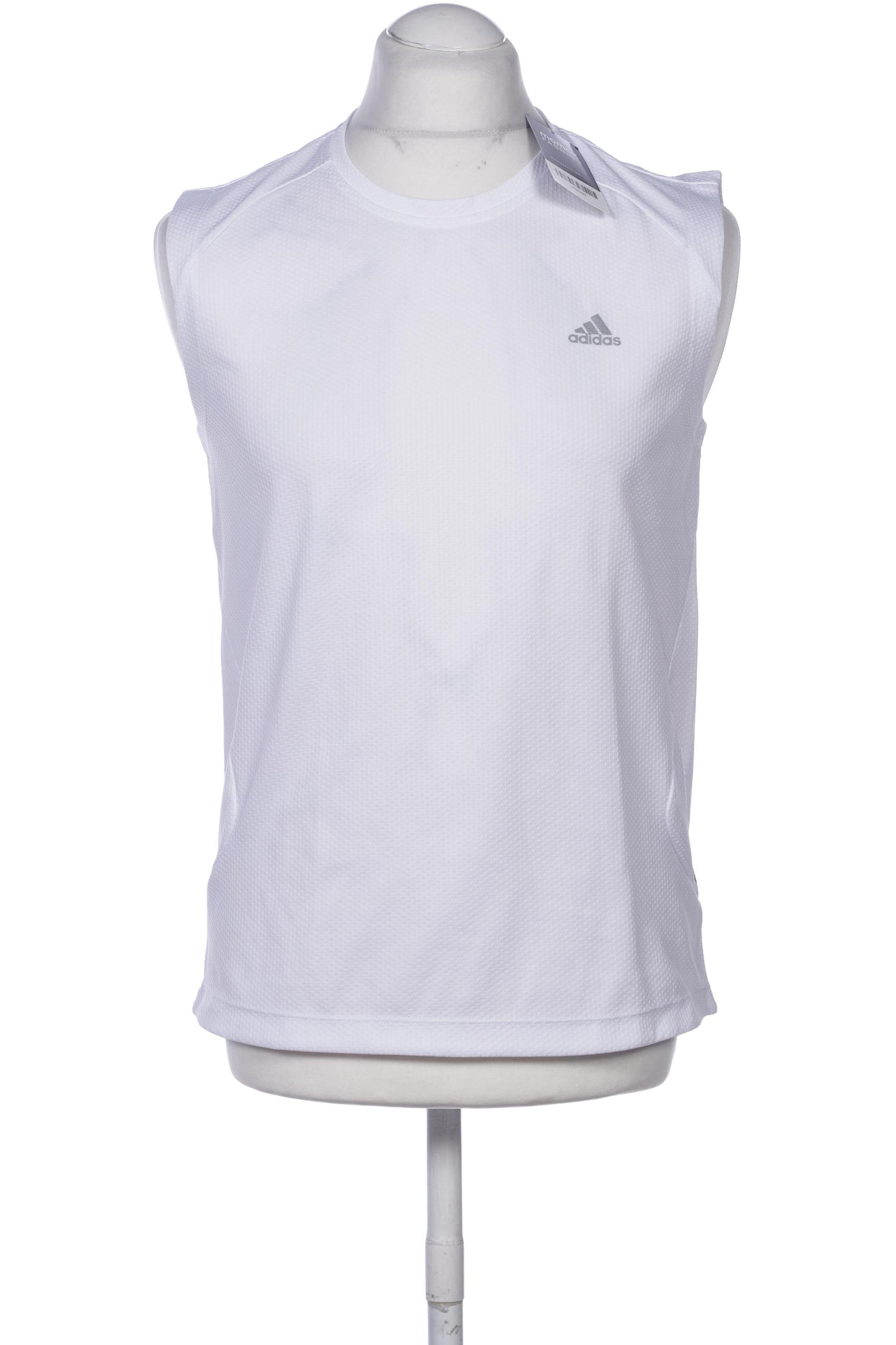 

adidas Herren T-Shirt, weiß, Gr. 48