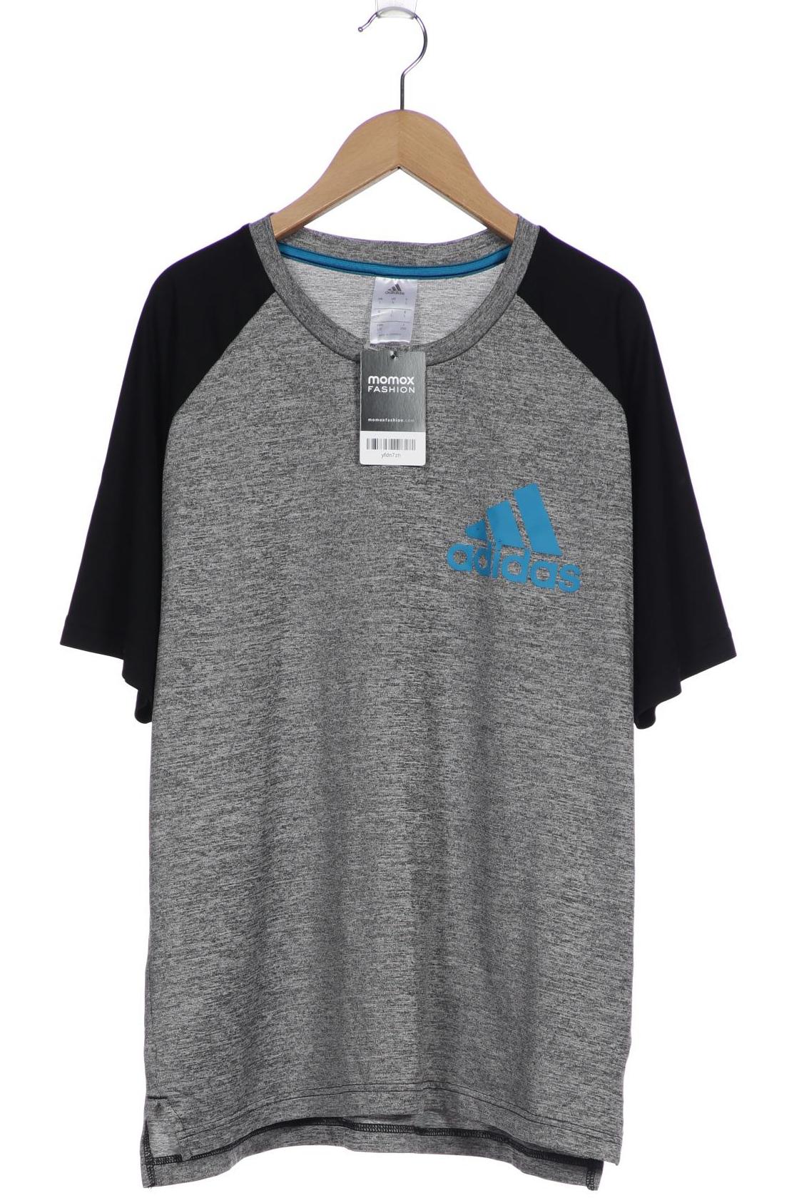 

adidas Herren T-Shirt, grau, Gr. 52