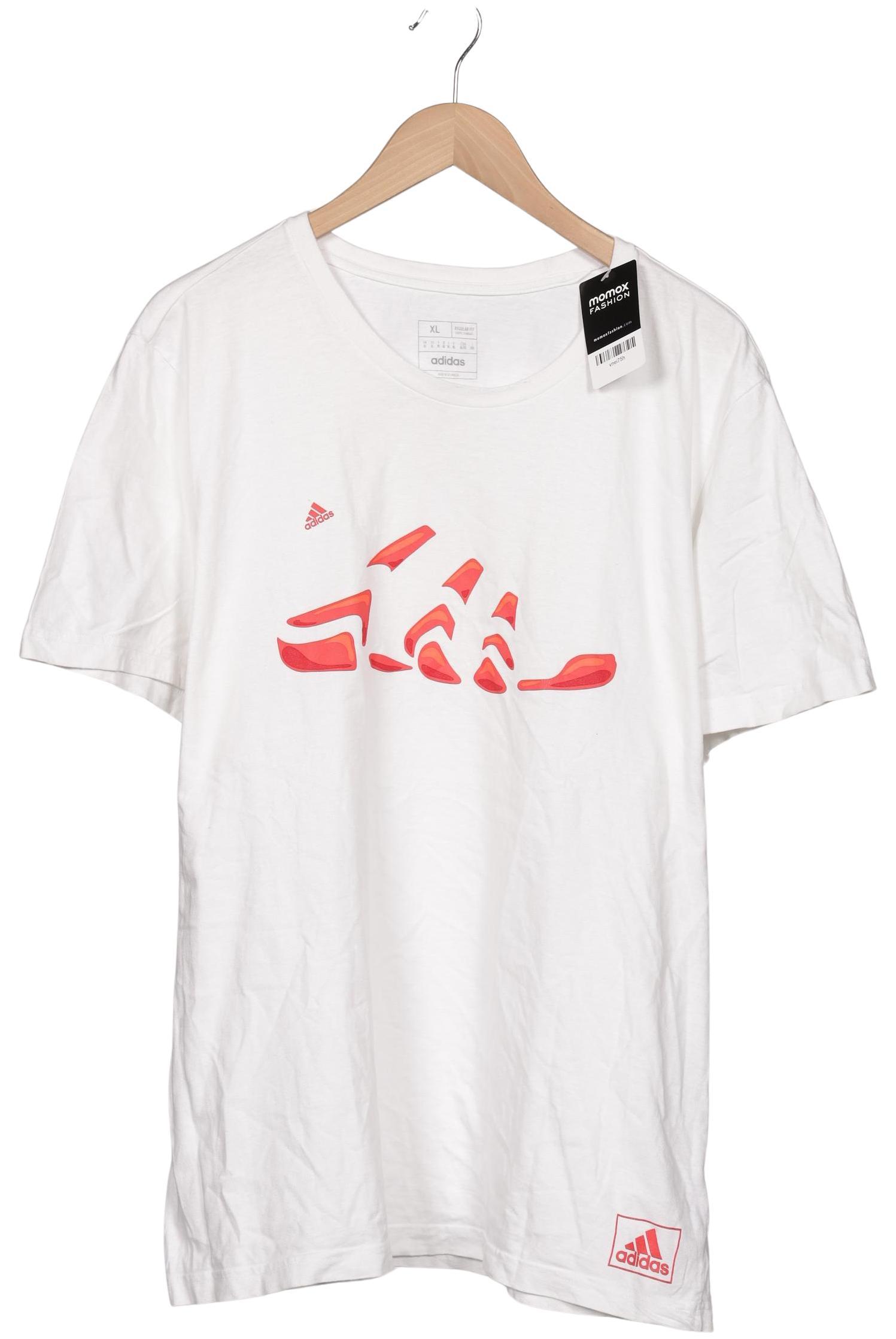 

adidas Herren T-Shirt, weiß, Gr. 54
