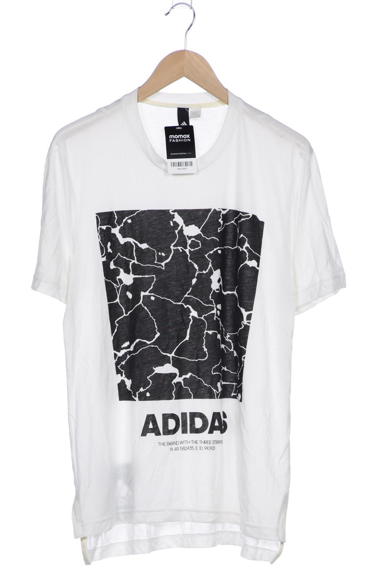 

adidas Herren T-Shirt, weiß, Gr. 52