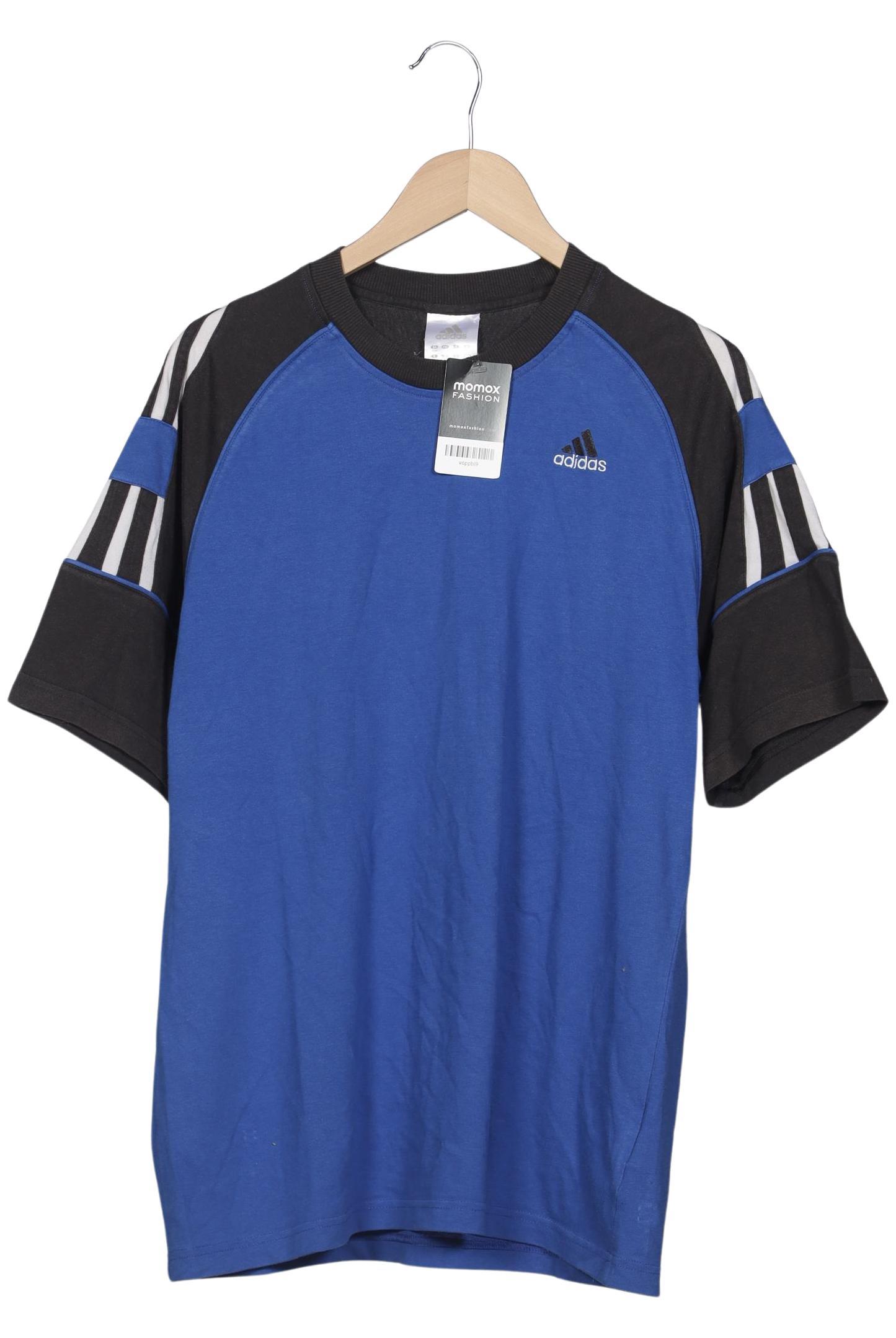 

adidas Herren T-Shirt, blau, Gr. 48