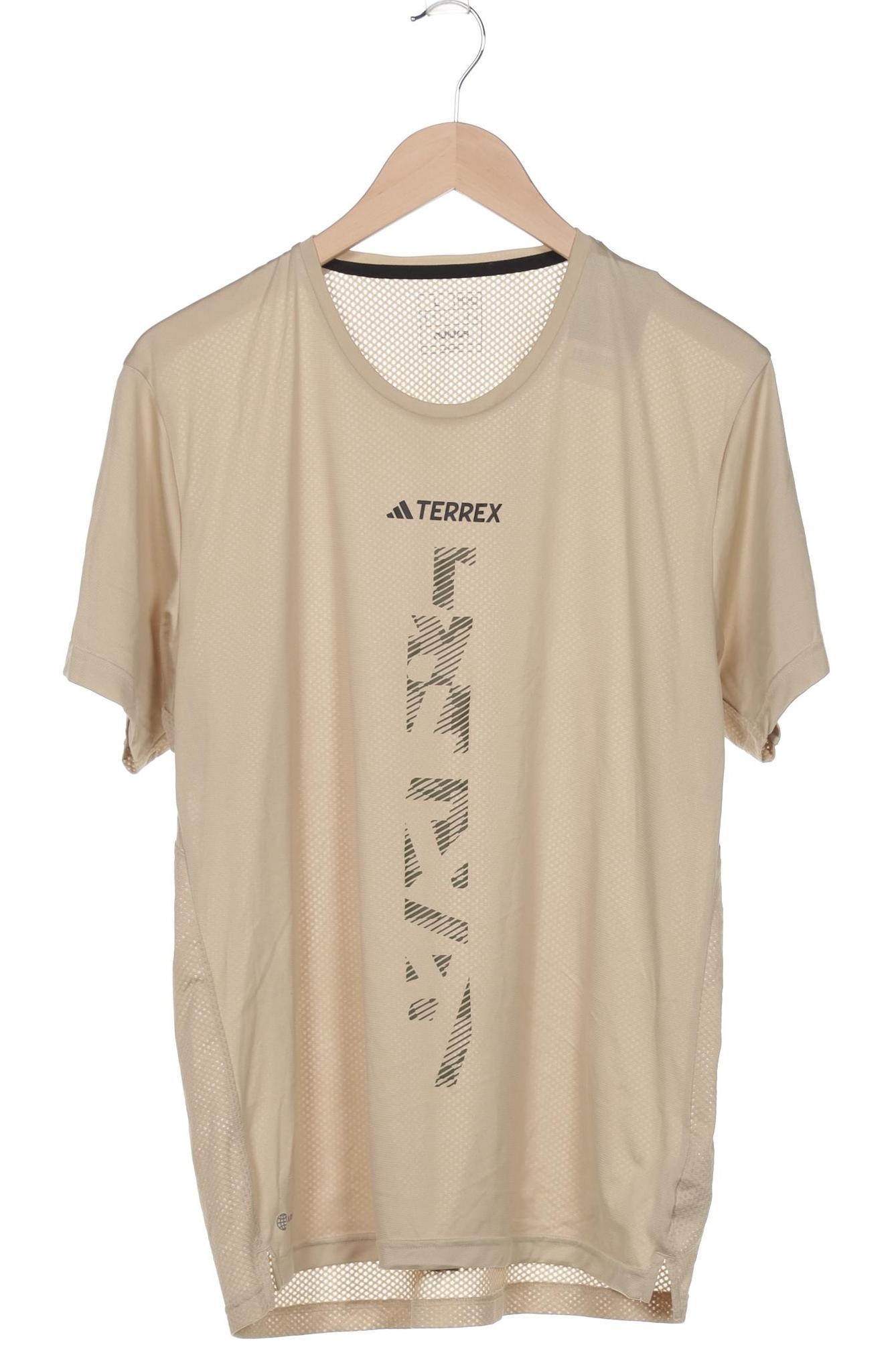 

adidas Herren T-Shirt, beige, Gr. 52