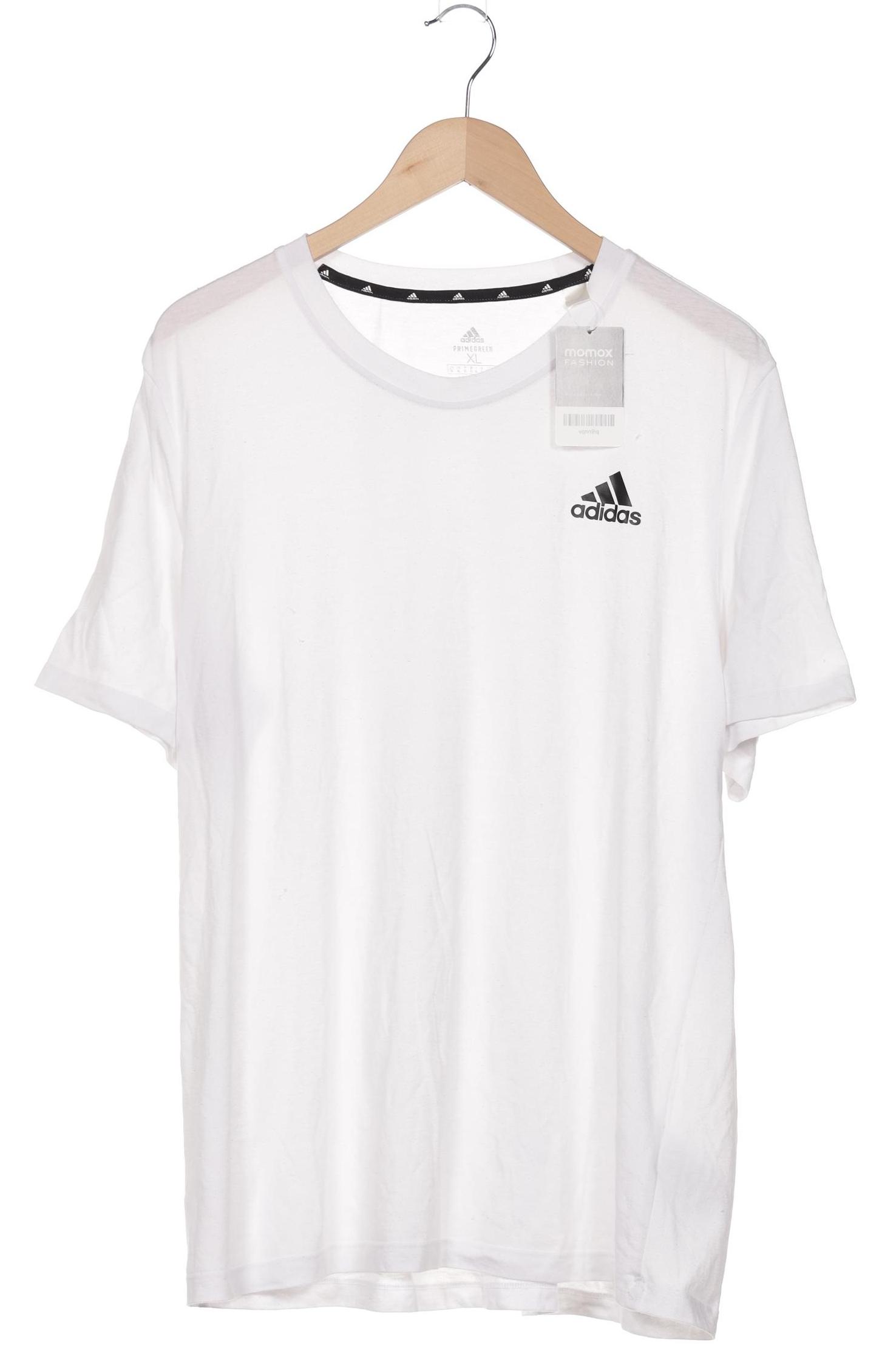 

adidas Herren T-Shirt, weiß, Gr. 54
