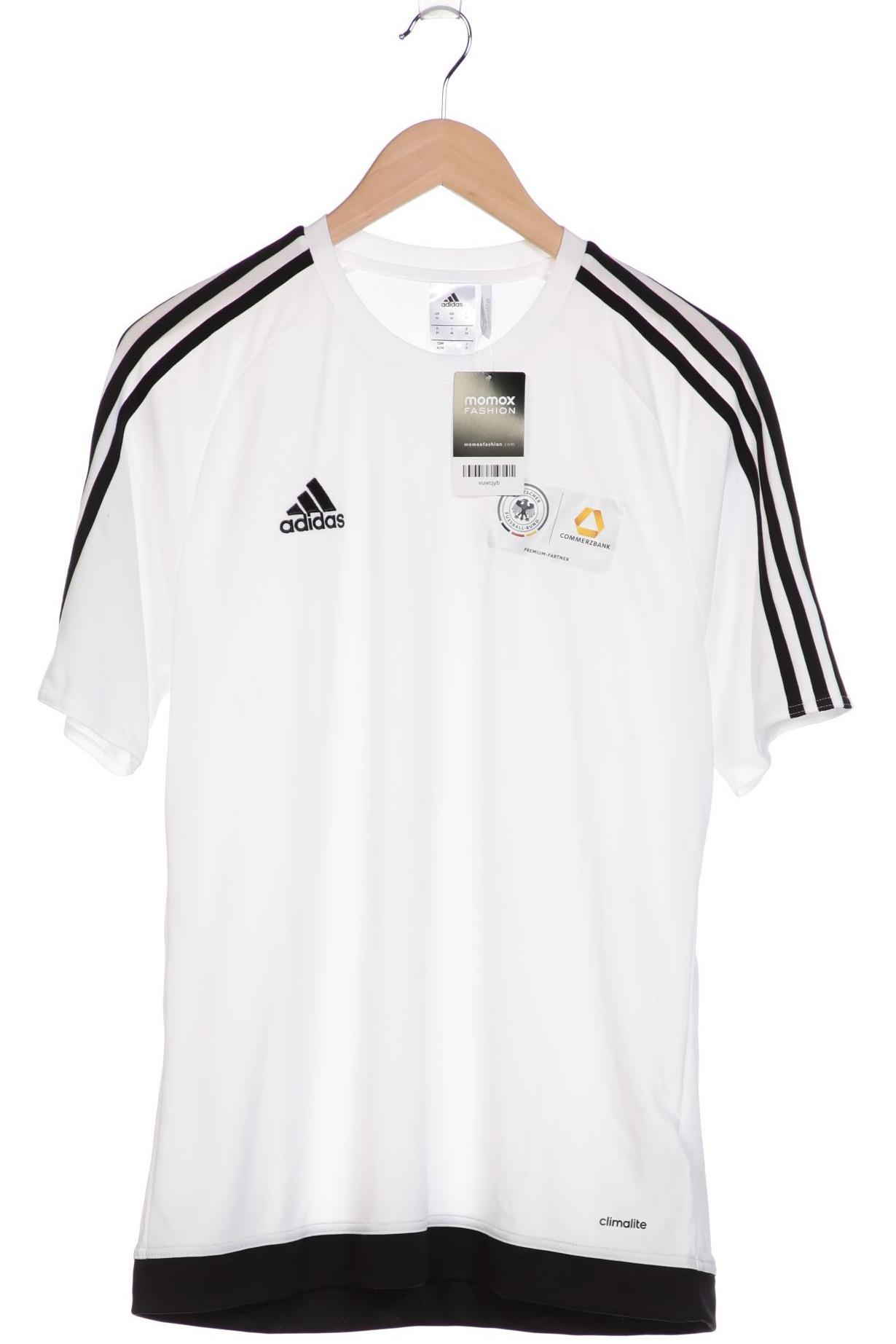

adidas Herren T-Shirt, weiß, Gr. 48