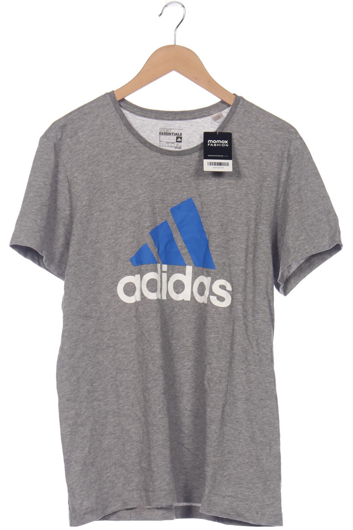 

adidas Herren T-Shirt, grau, Gr. 52