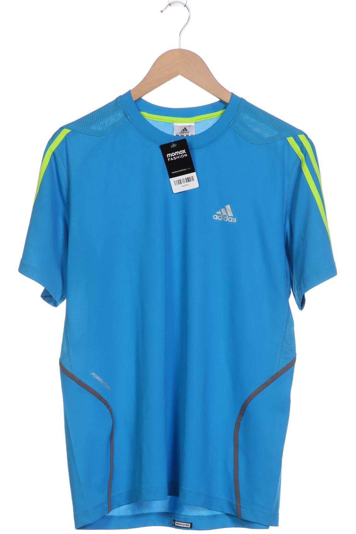 

adidas Herren T-Shirt, blau, Gr. 48