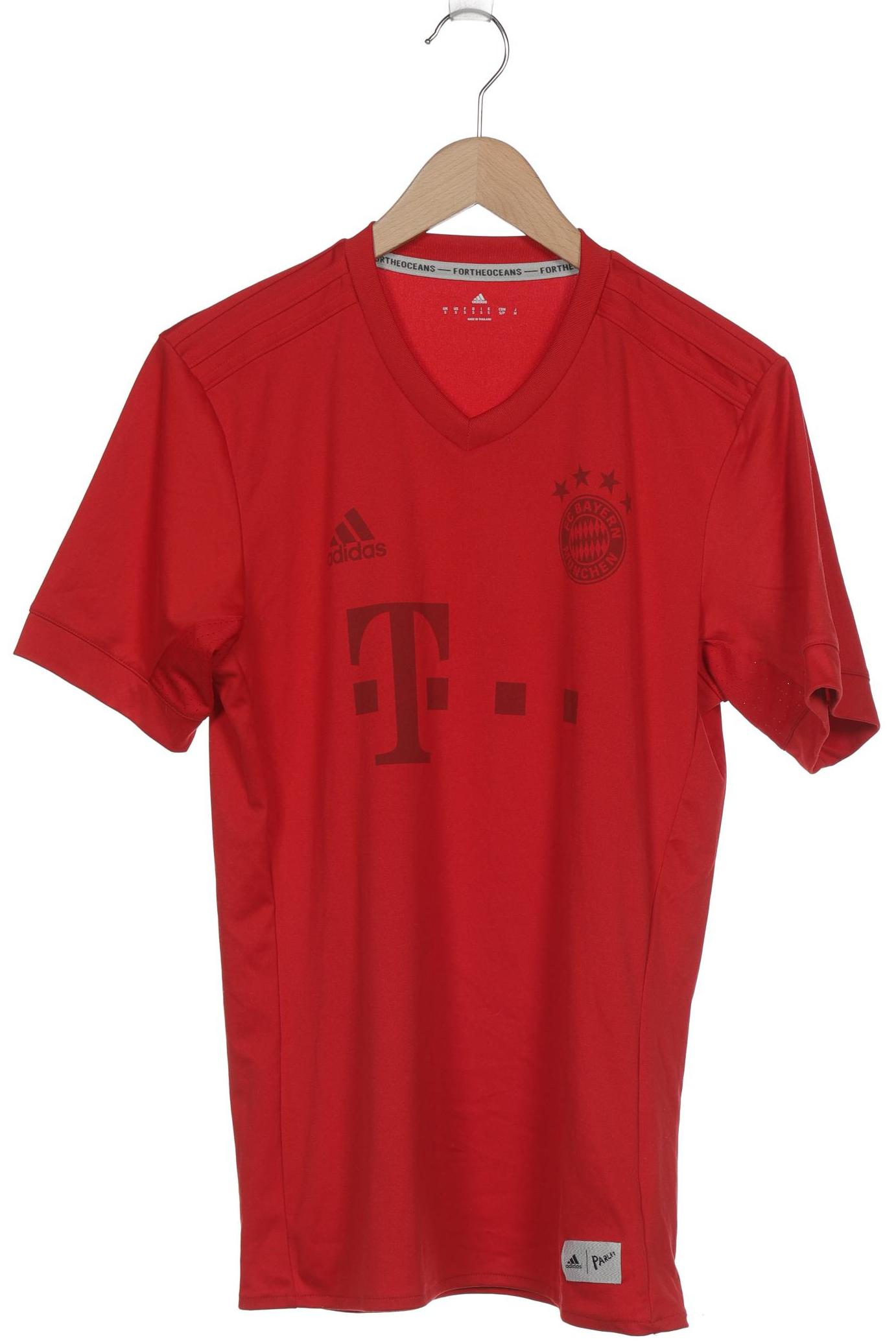 

adidas Herren T-Shirt, rot, Gr. 46
