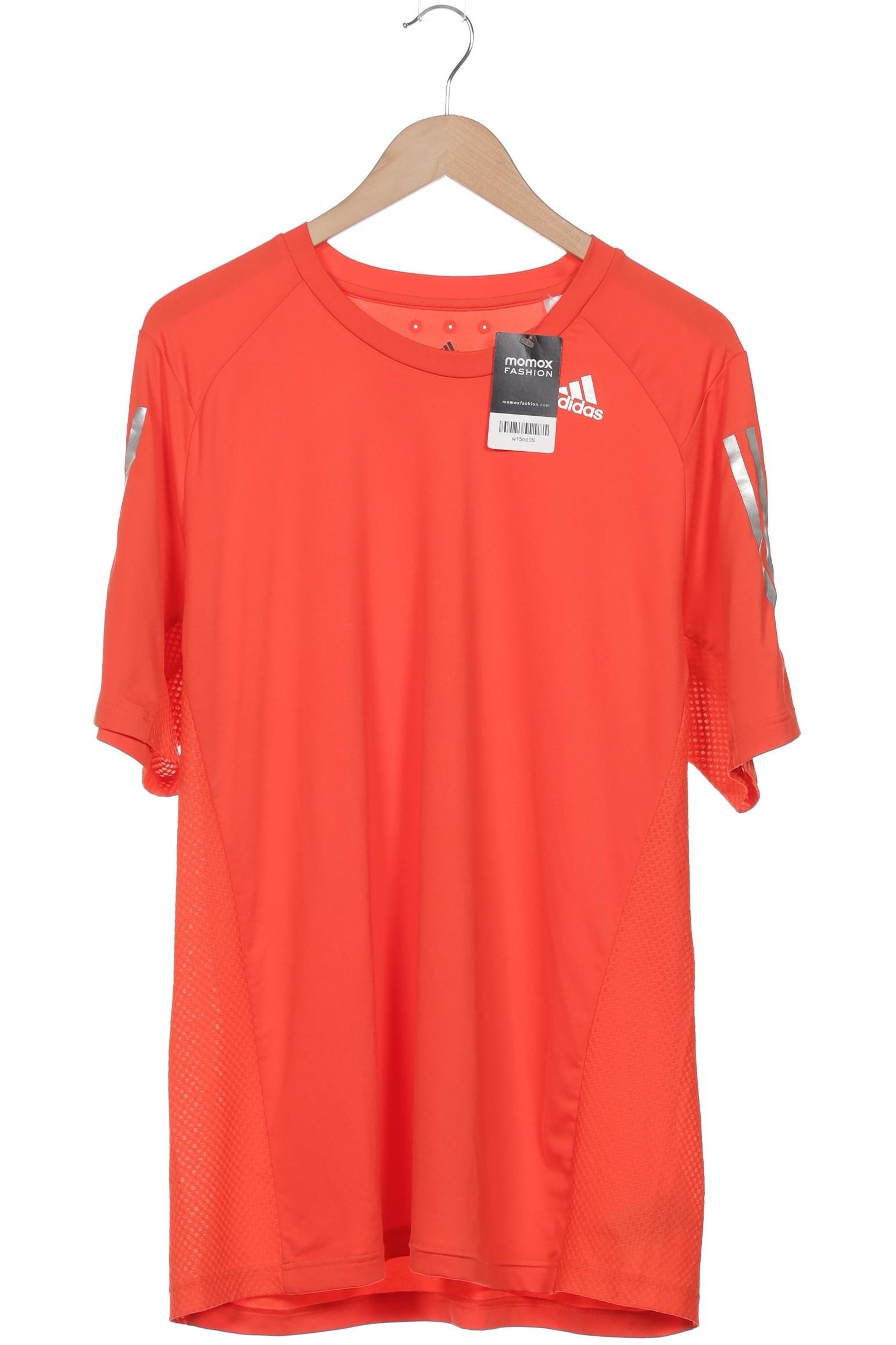 

adidas Herren T-Shirt, orange, Gr. 54