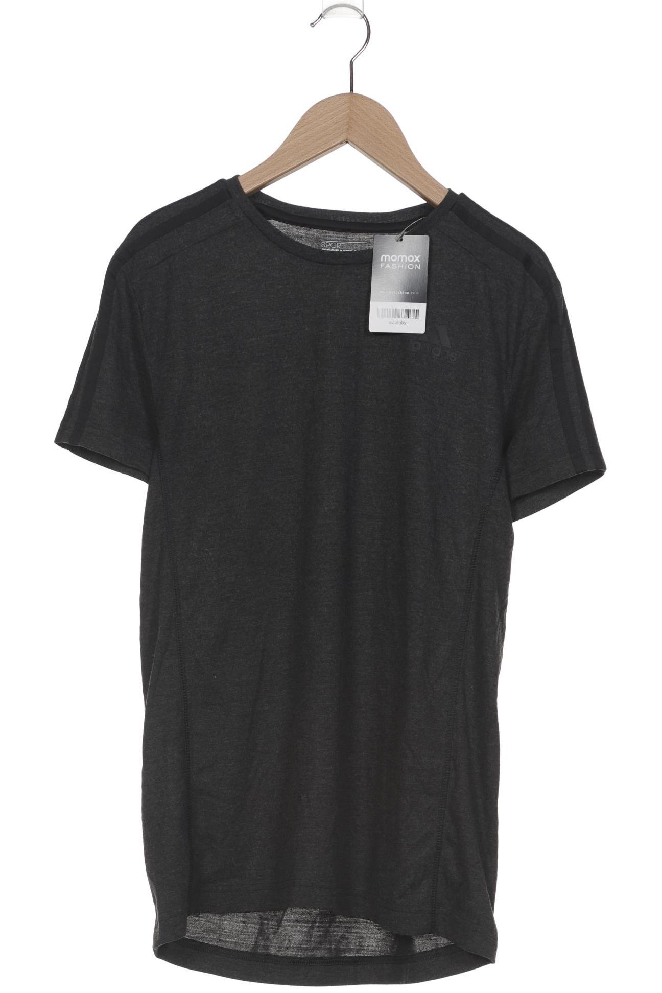 

adidas Herren T-Shirt, grau, Gr. 46