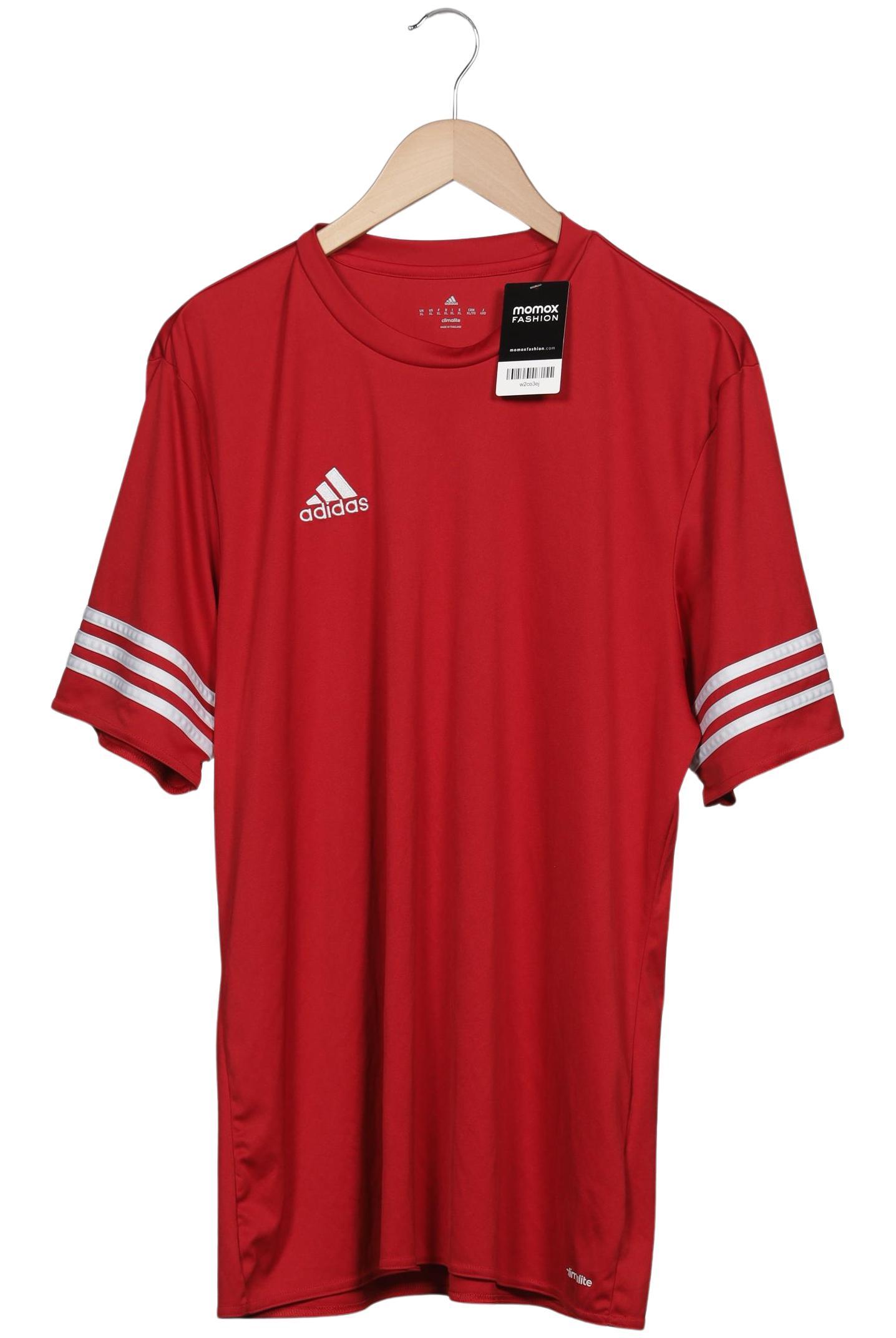 

adidas Herren T-Shirt, bordeaux, Gr. 54