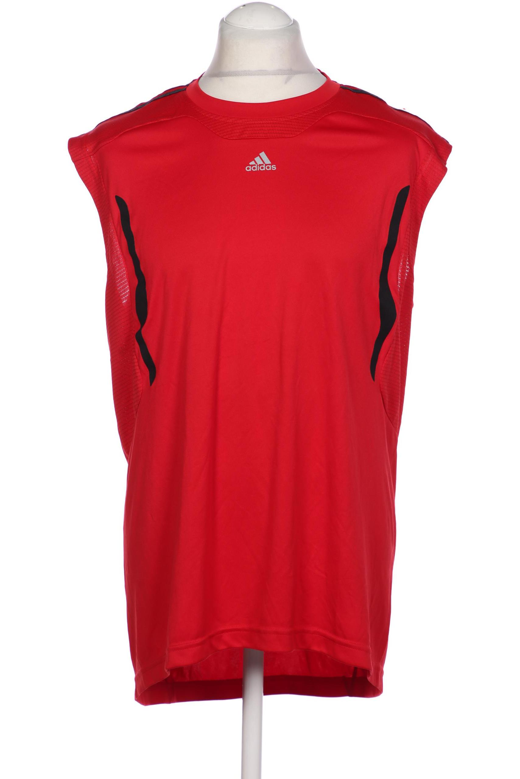 

adidas Herren T-Shirt, rot, Gr. 56